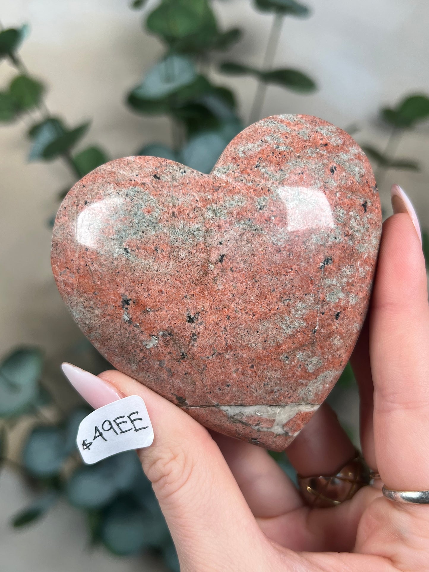 Thulite Hearts, Canadian (large, 4 options)