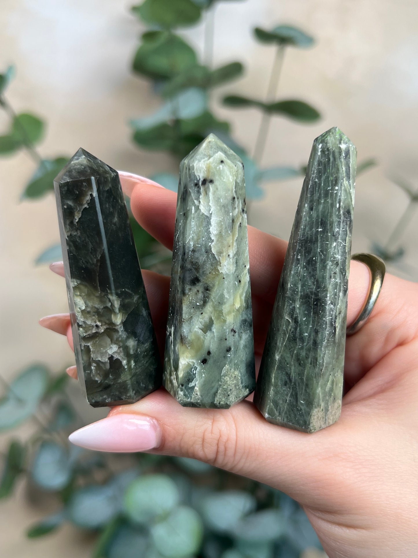 Nephrite Jade Towers, Canada (4 sizes)