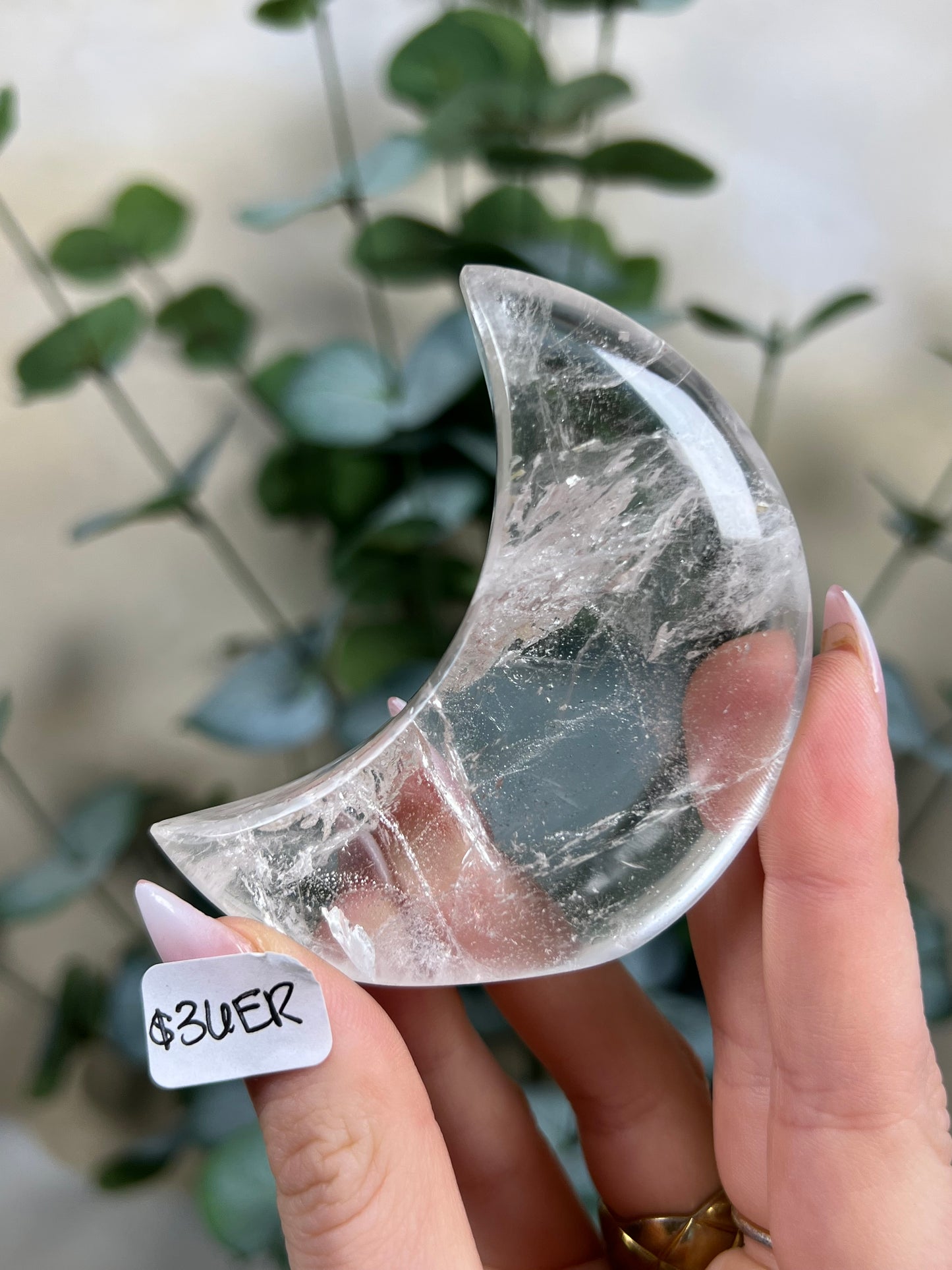 Clear Quartz Standing Moons (35EM, 36ER)