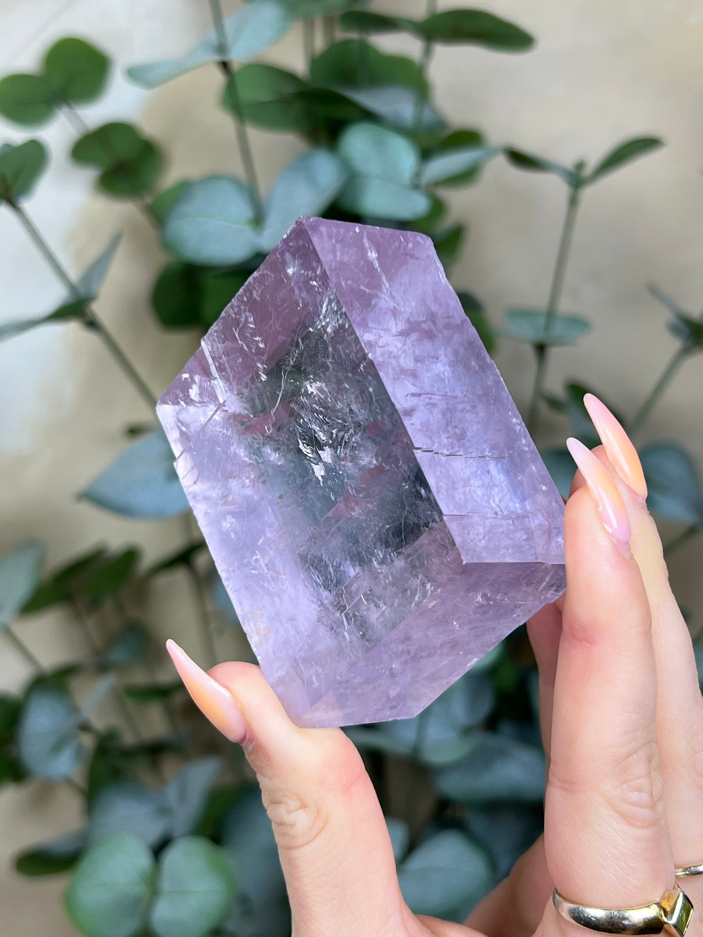 Purple Optical Calcite (123AA)