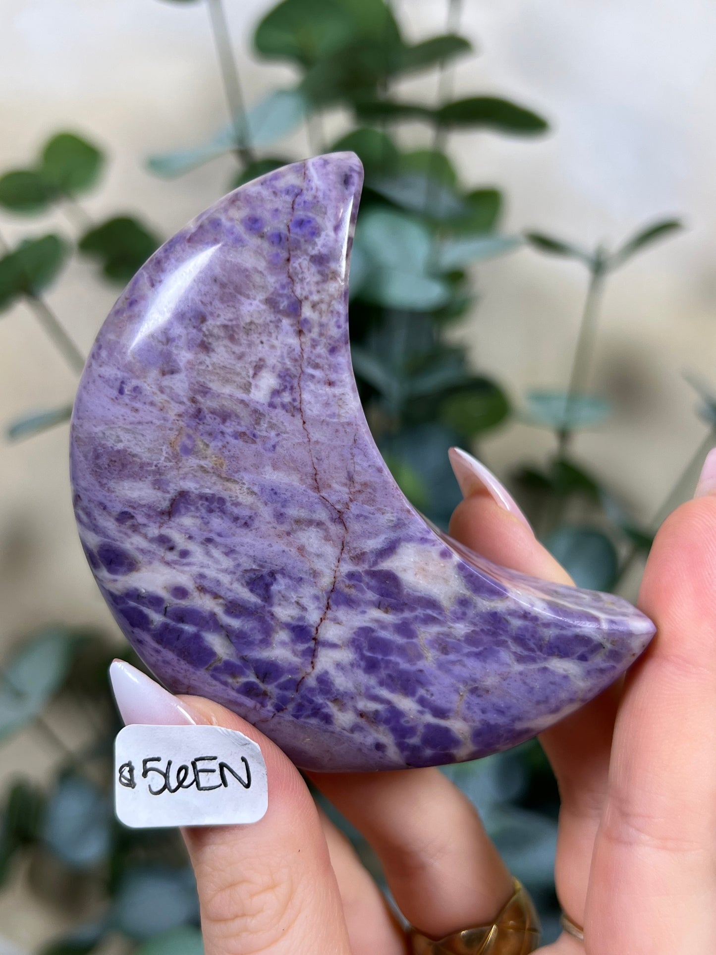 Lavender Jade Standing Moons (56EM, 56EN)