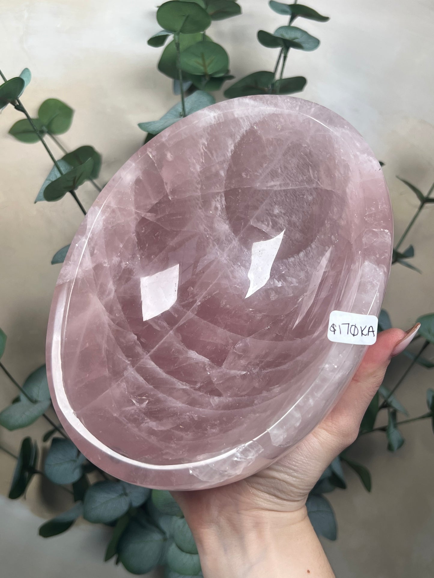 Rose Quartz Bowl (170KA, the BIG one)