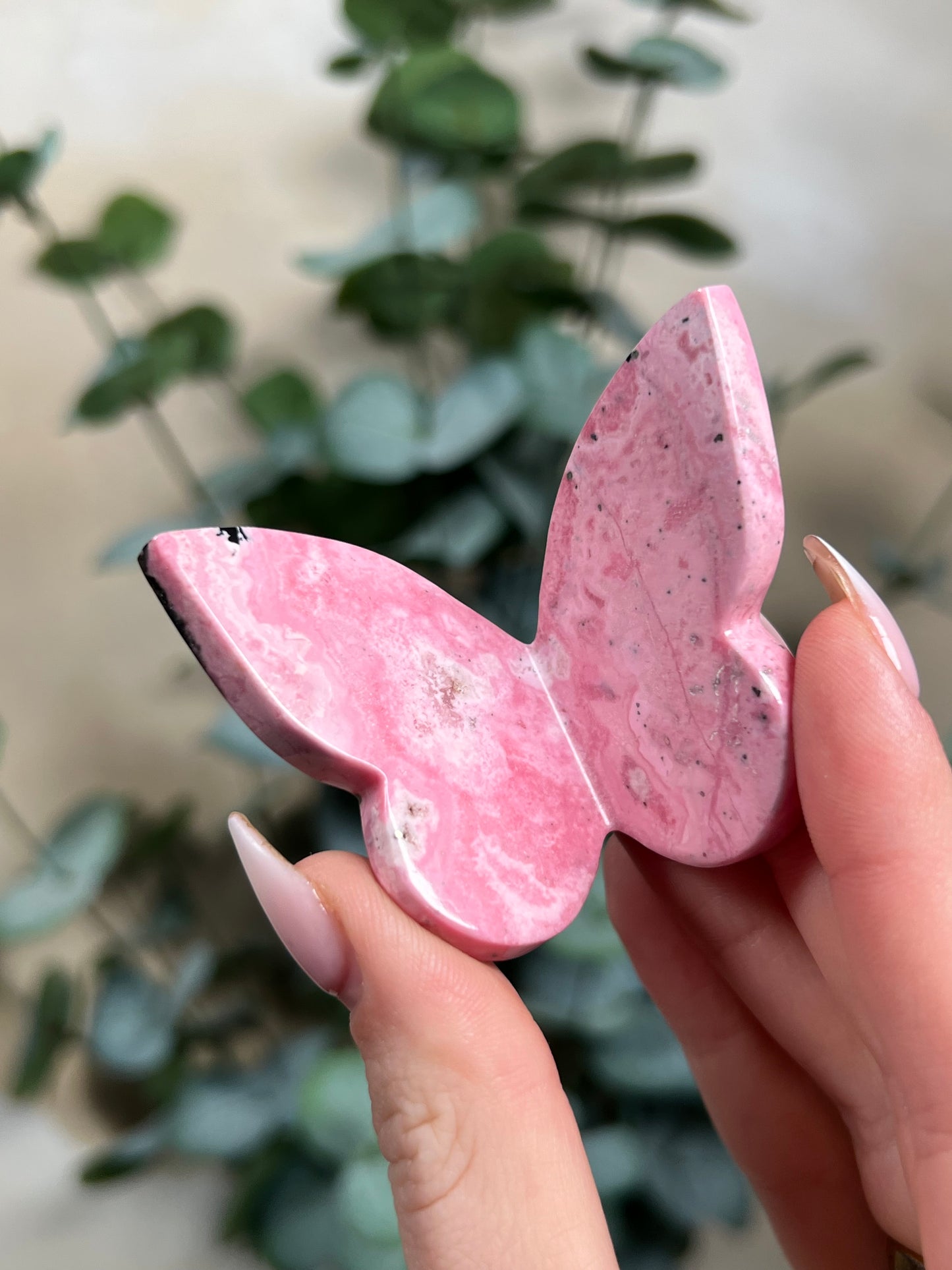 Rhodonite Butterflies