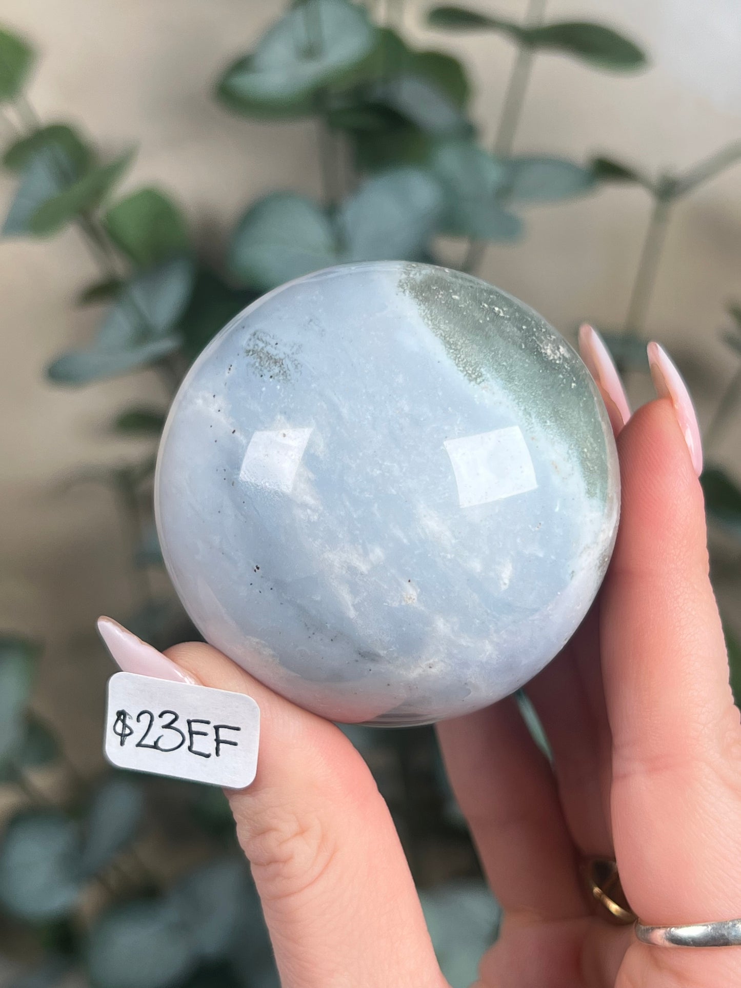 Sea Jasper Spheres (13-23, 4 options)