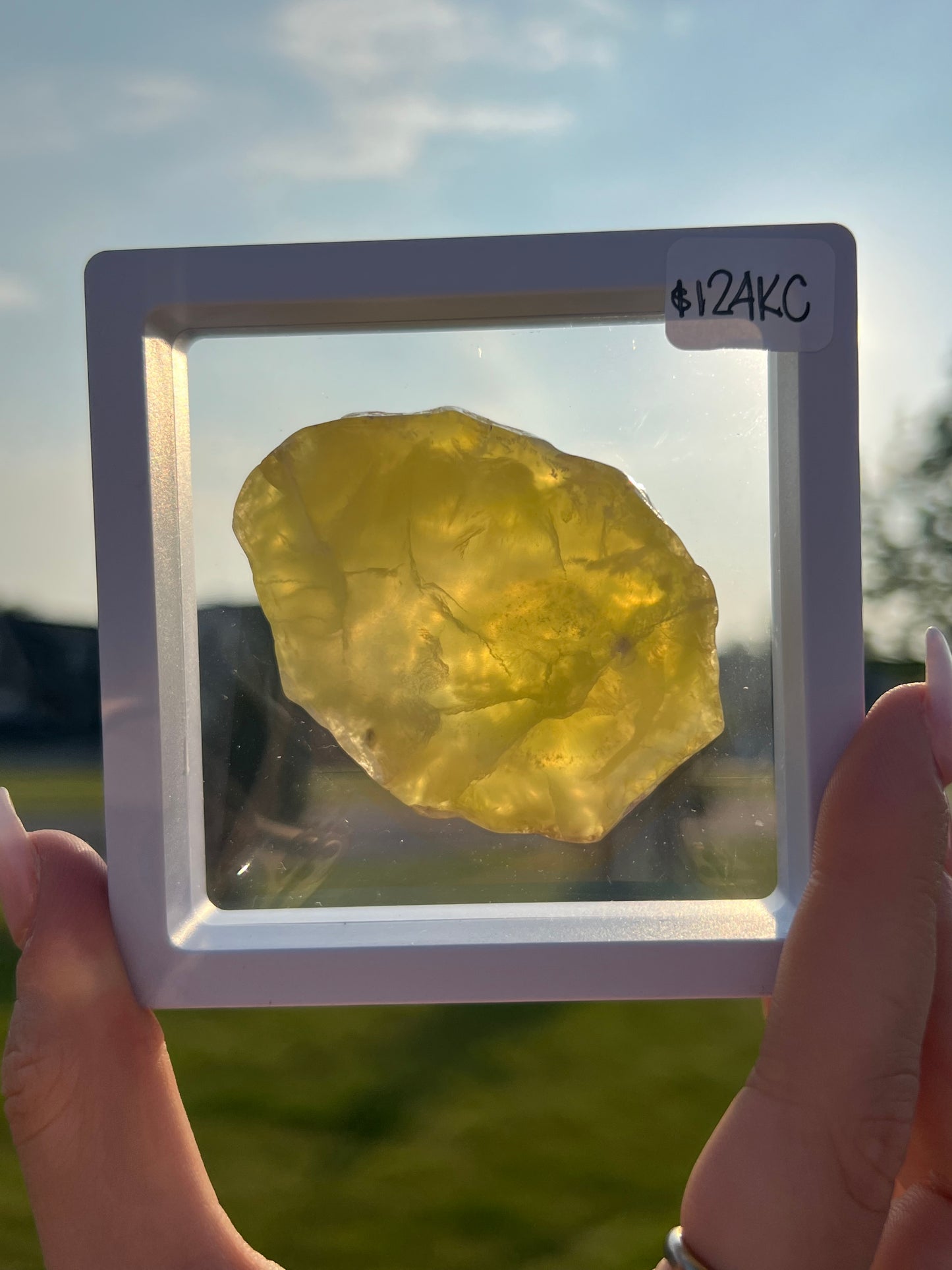 Australian Prehnite Slab (124KC, 132KB)