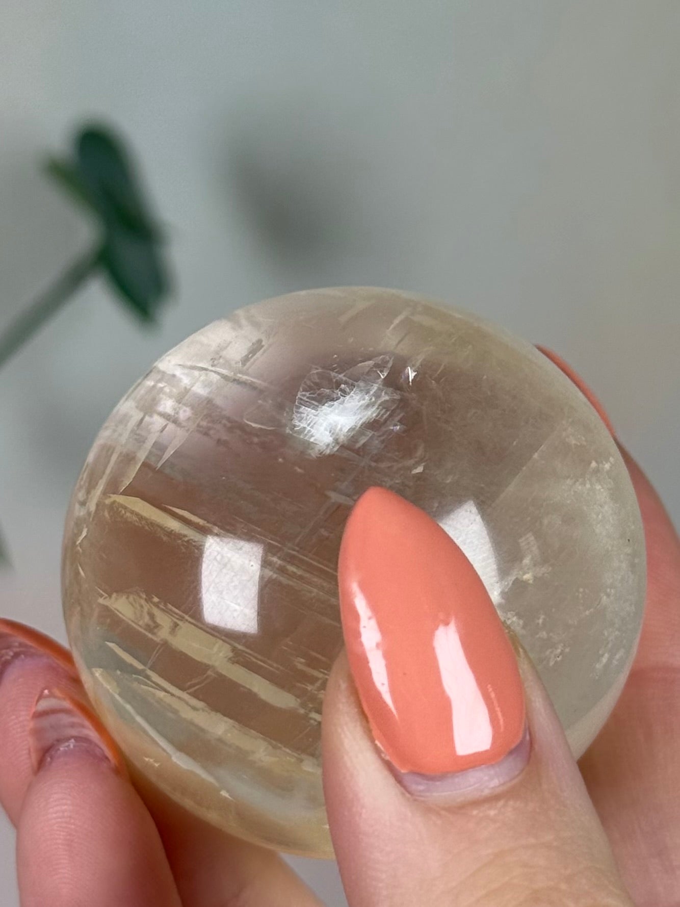 Optical Calcite Sphere (26AR)