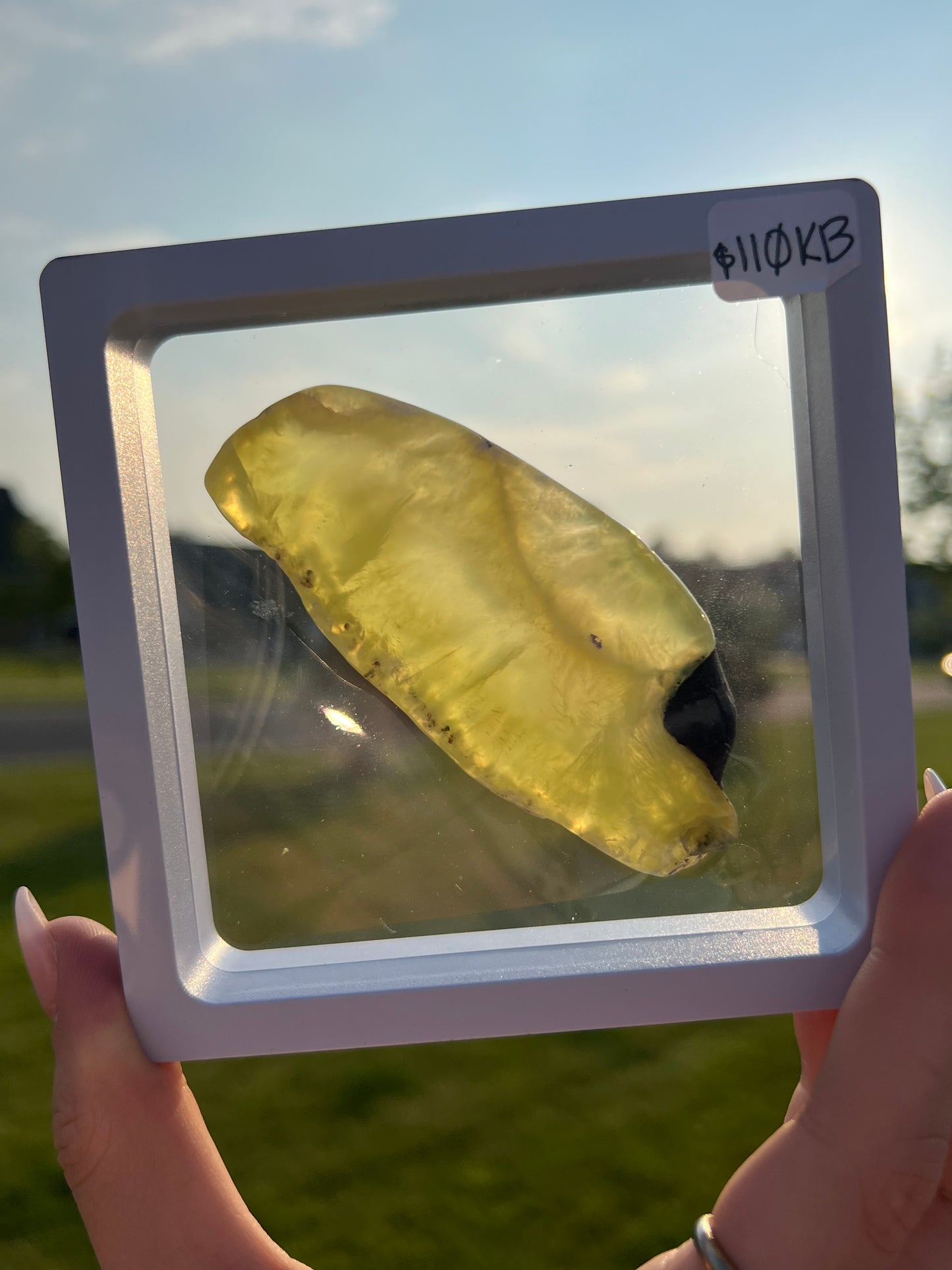 Australian Prehnite Slab (87KA, 110KB, 117KC)