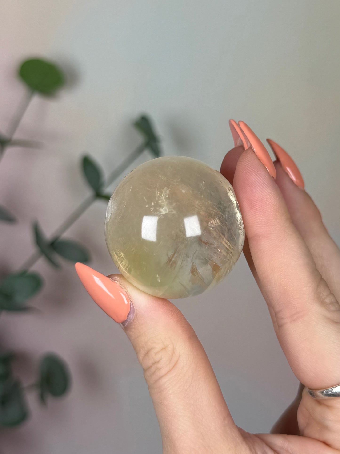 Optical Calcite Sphere (19AP)