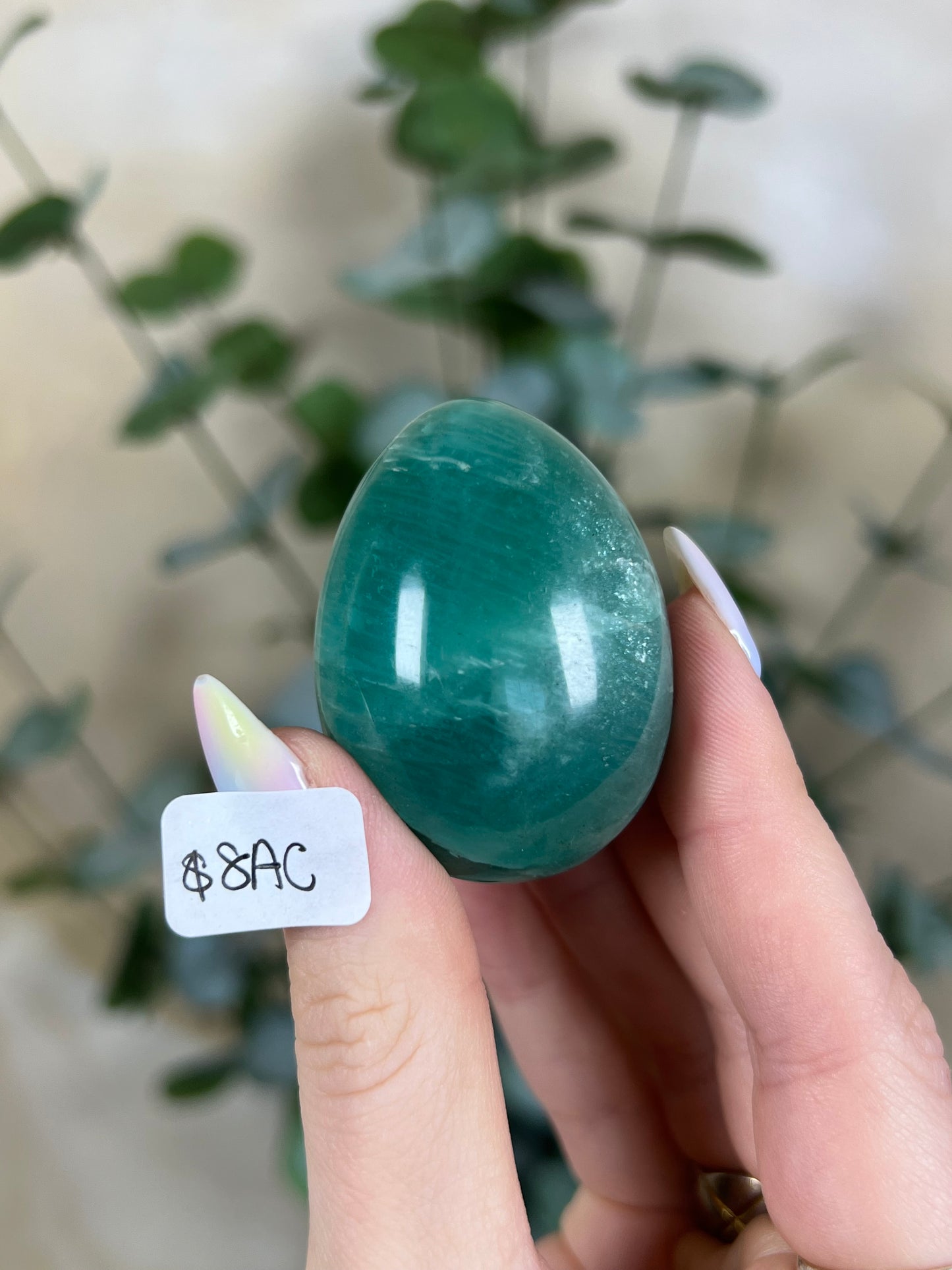 Amazonite Eggs (6AA-8AC)