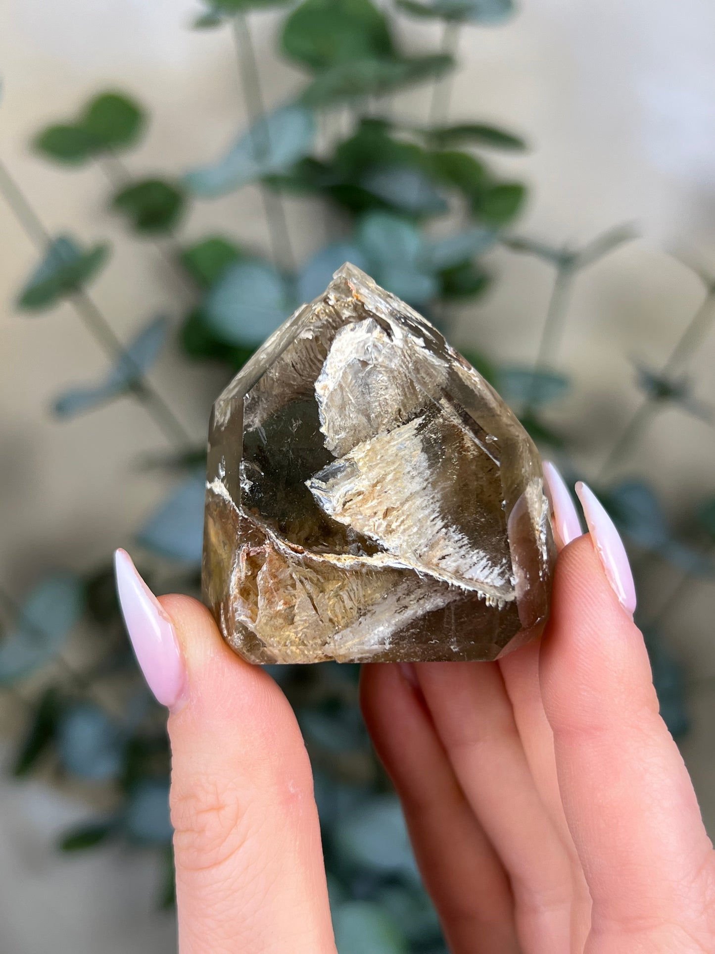 Skeletal Smoky Quartz Tower (34TT)