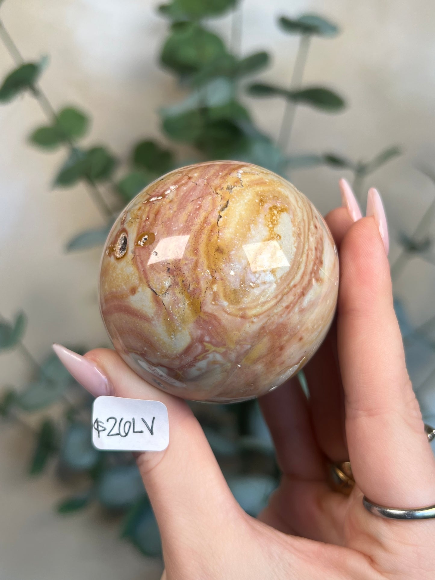 Sea Jasper Spheres - Pastel Autumn (20MX, 22MX, 26LV)