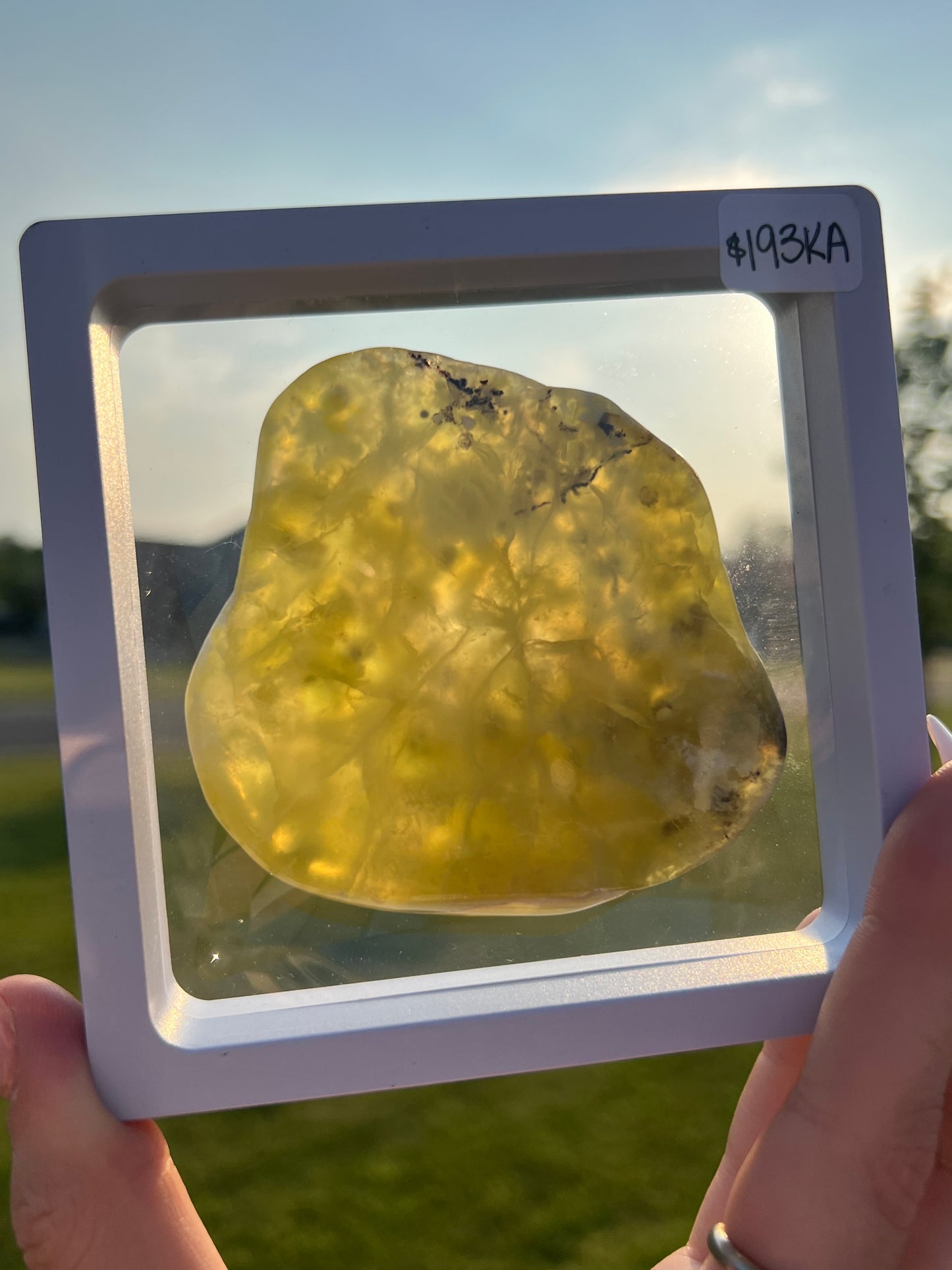 Australian Prehnite Slab (186KA, 186KB, 193KA)