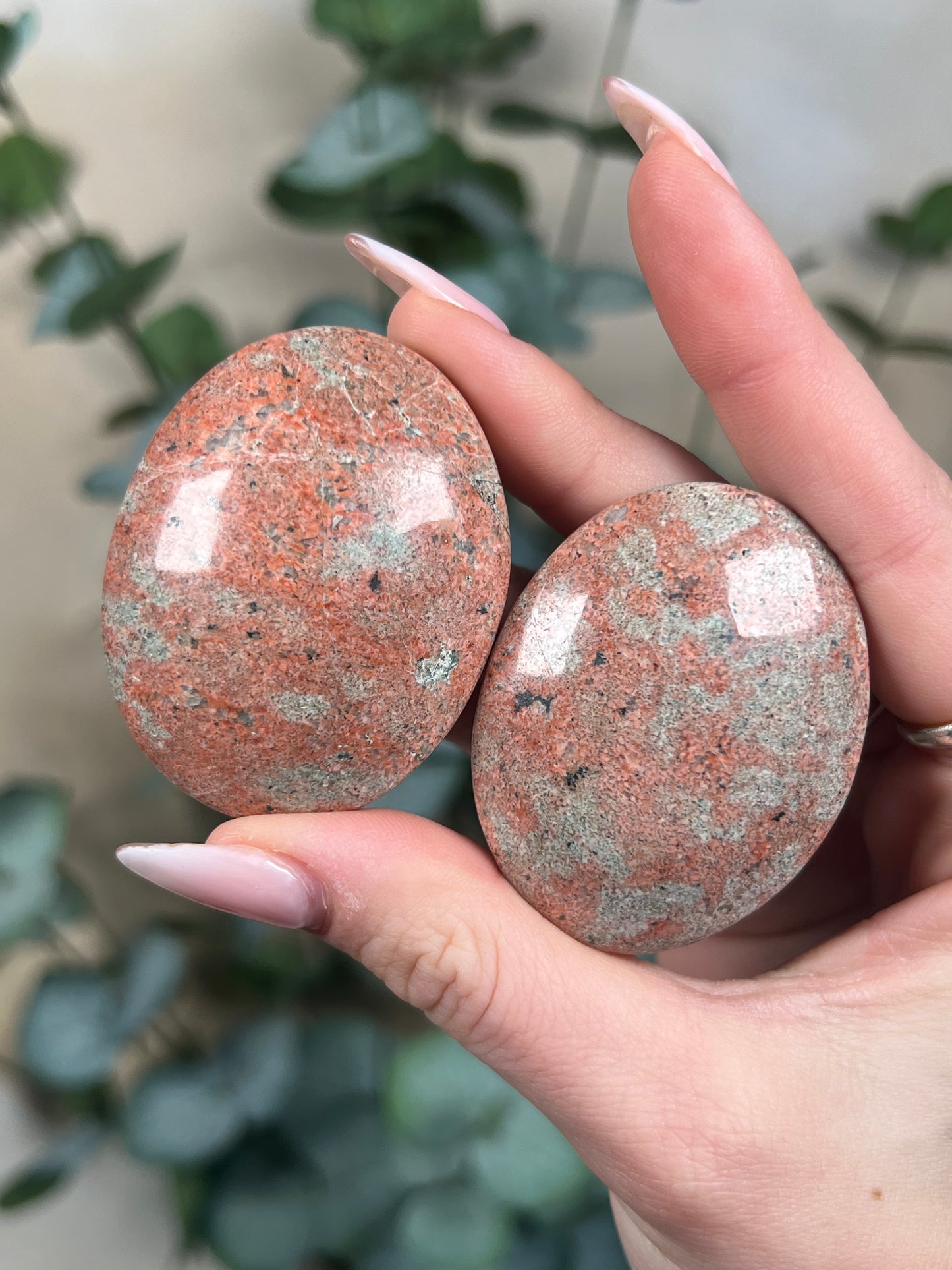 Thulite Palms, Canadian (intuitive)