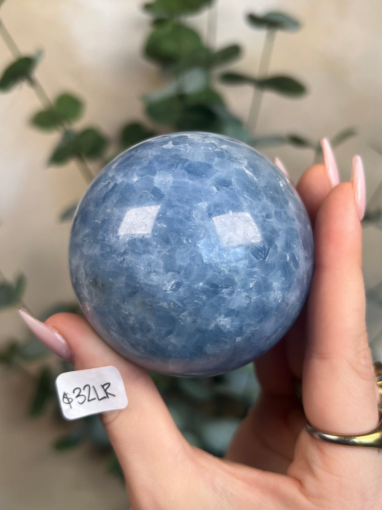 Blue Calcite Spheres (3 options)