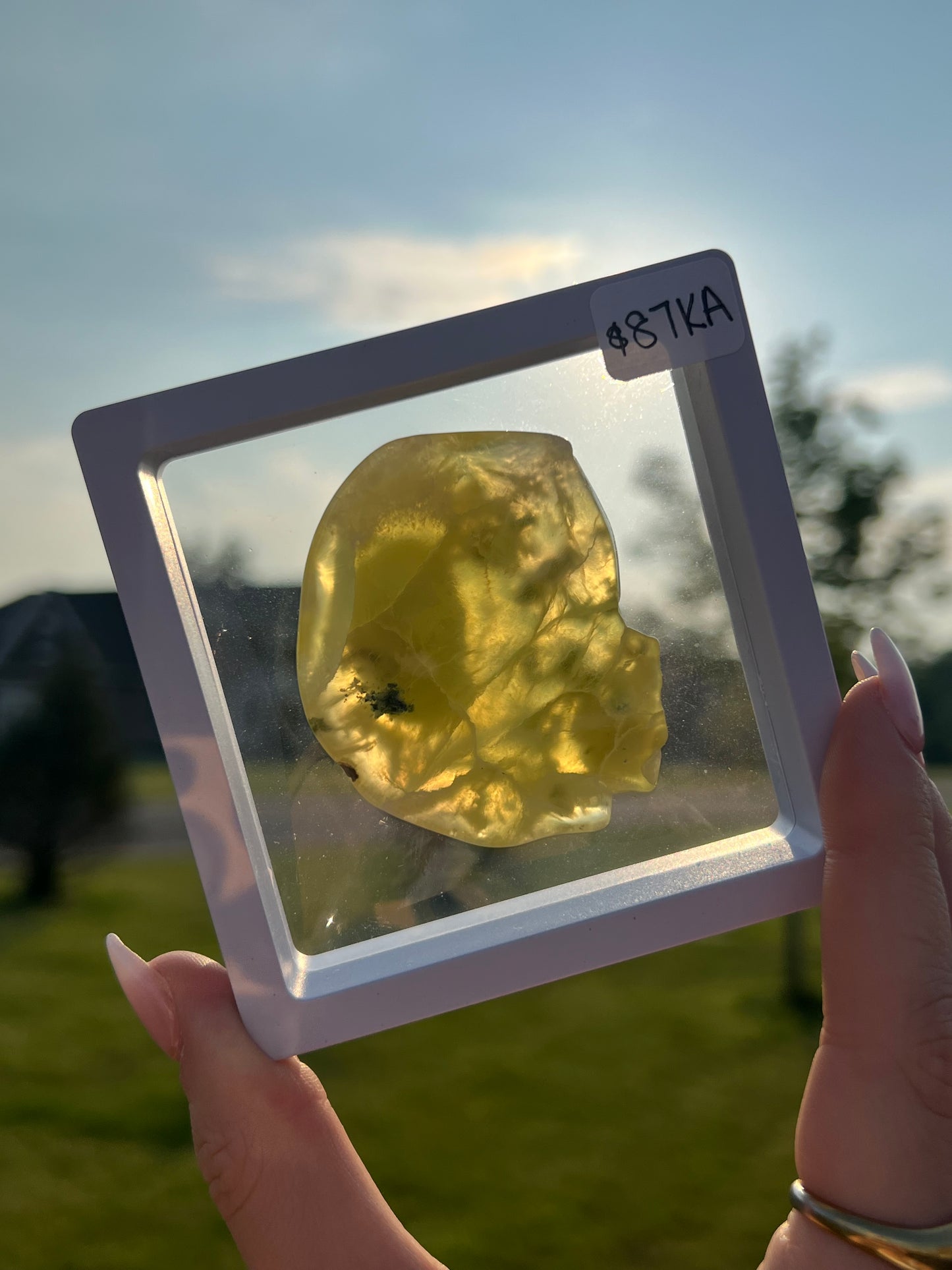 Australian Prehnite Slab (87KA, 110KB, 117KC)