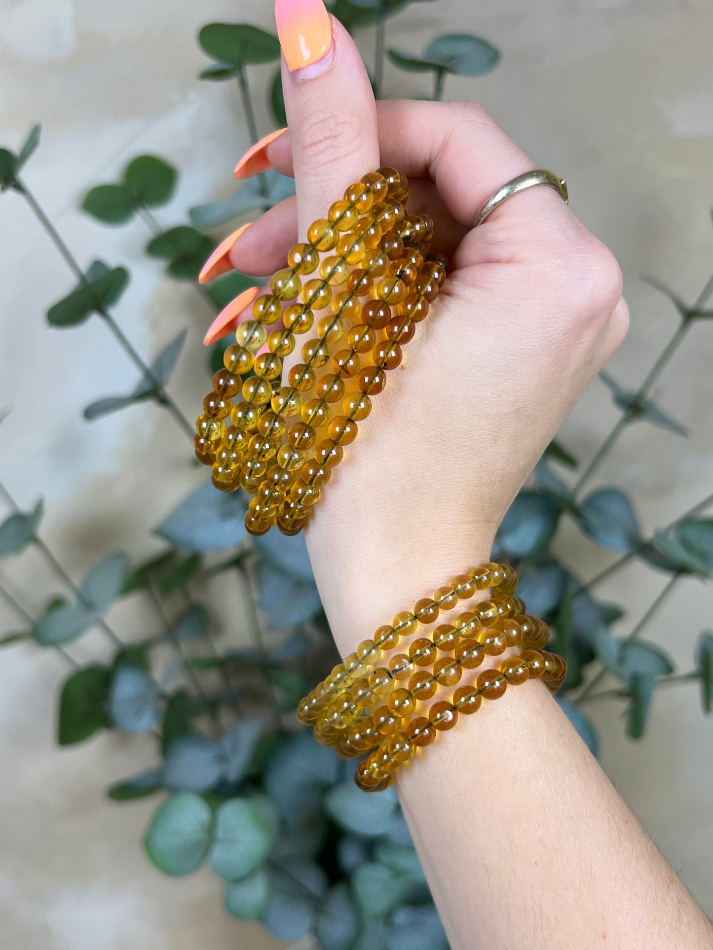 Amber Bracelets (Burmese)