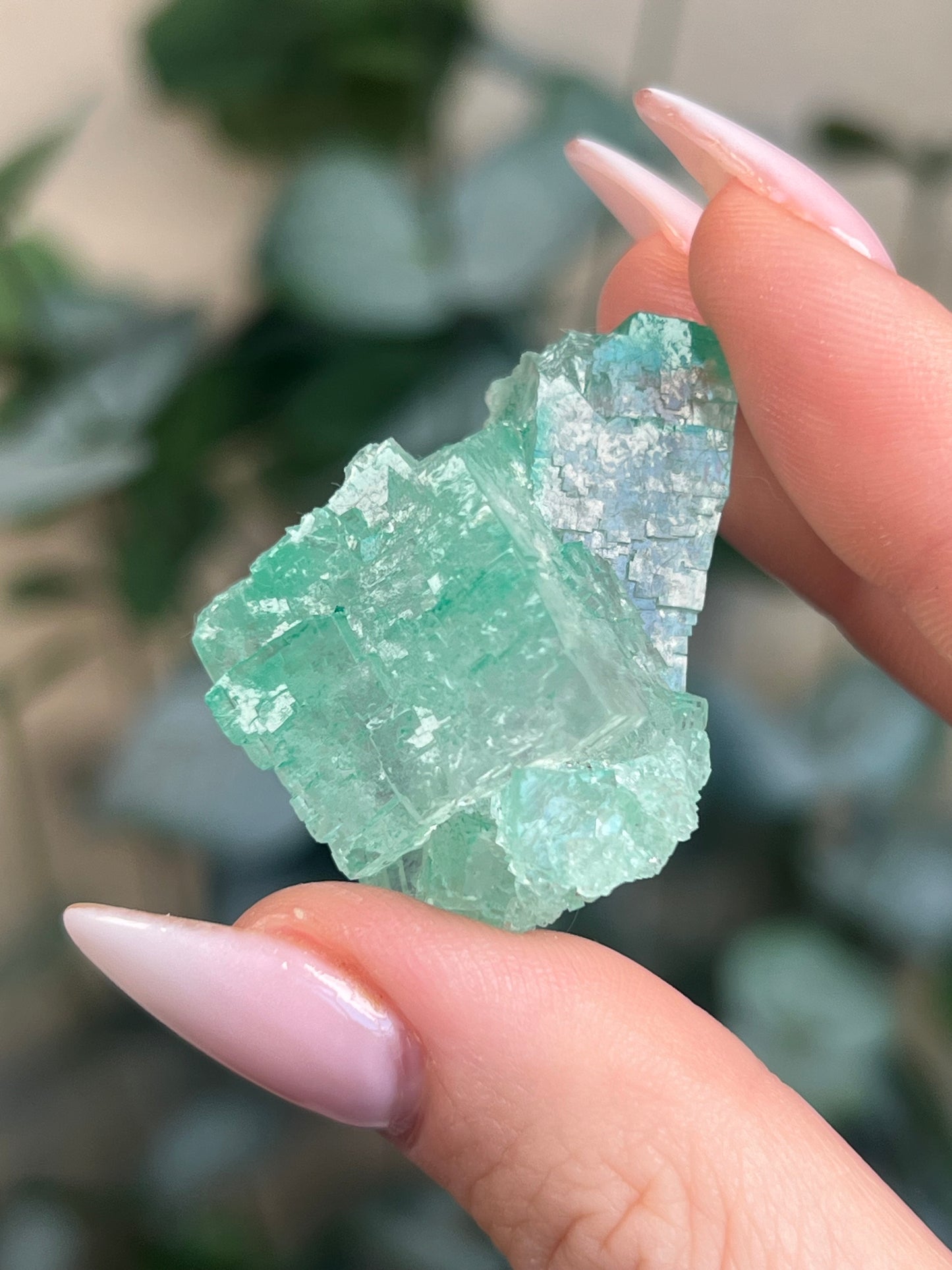 Green Halite with Display Block (80KD)