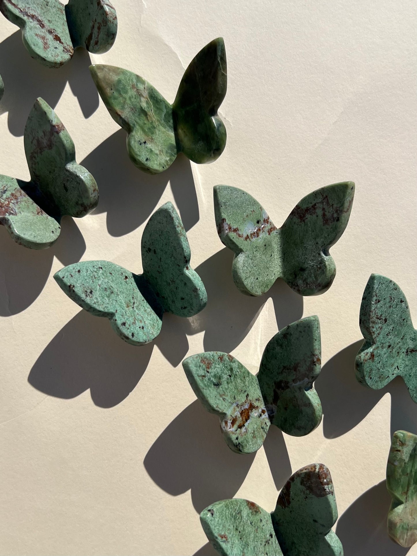 Green Opal Butterflies