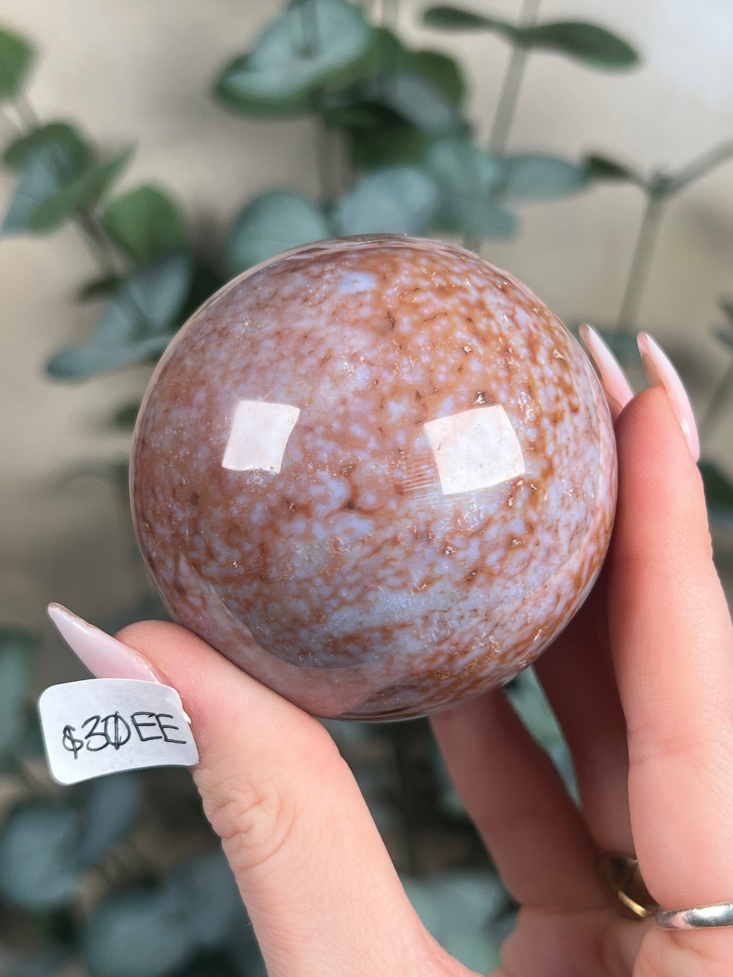 Sea Jasper Spheres (27-30, 3 options)
