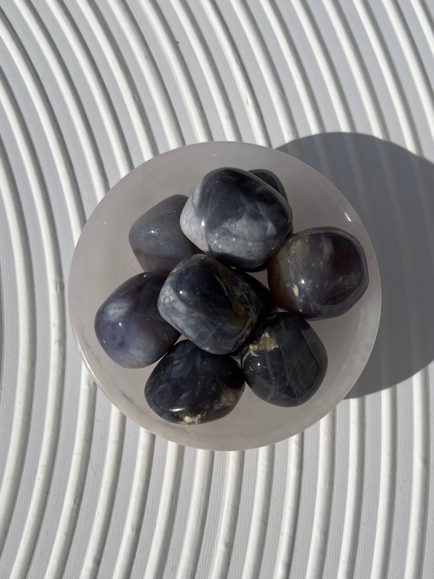 Purple Chalcedony Tumble