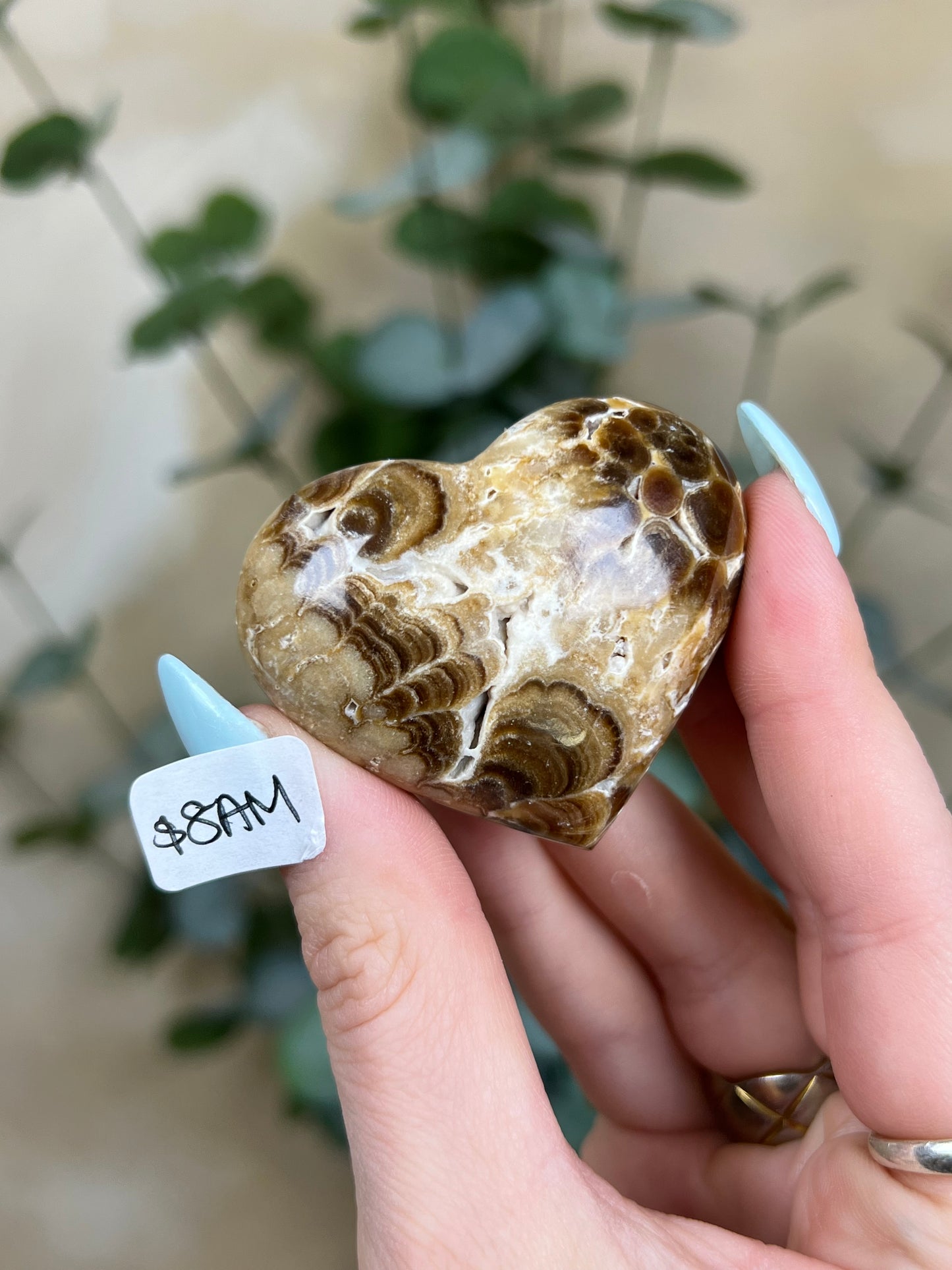 Chocolate Calcite Hearts (5 options)