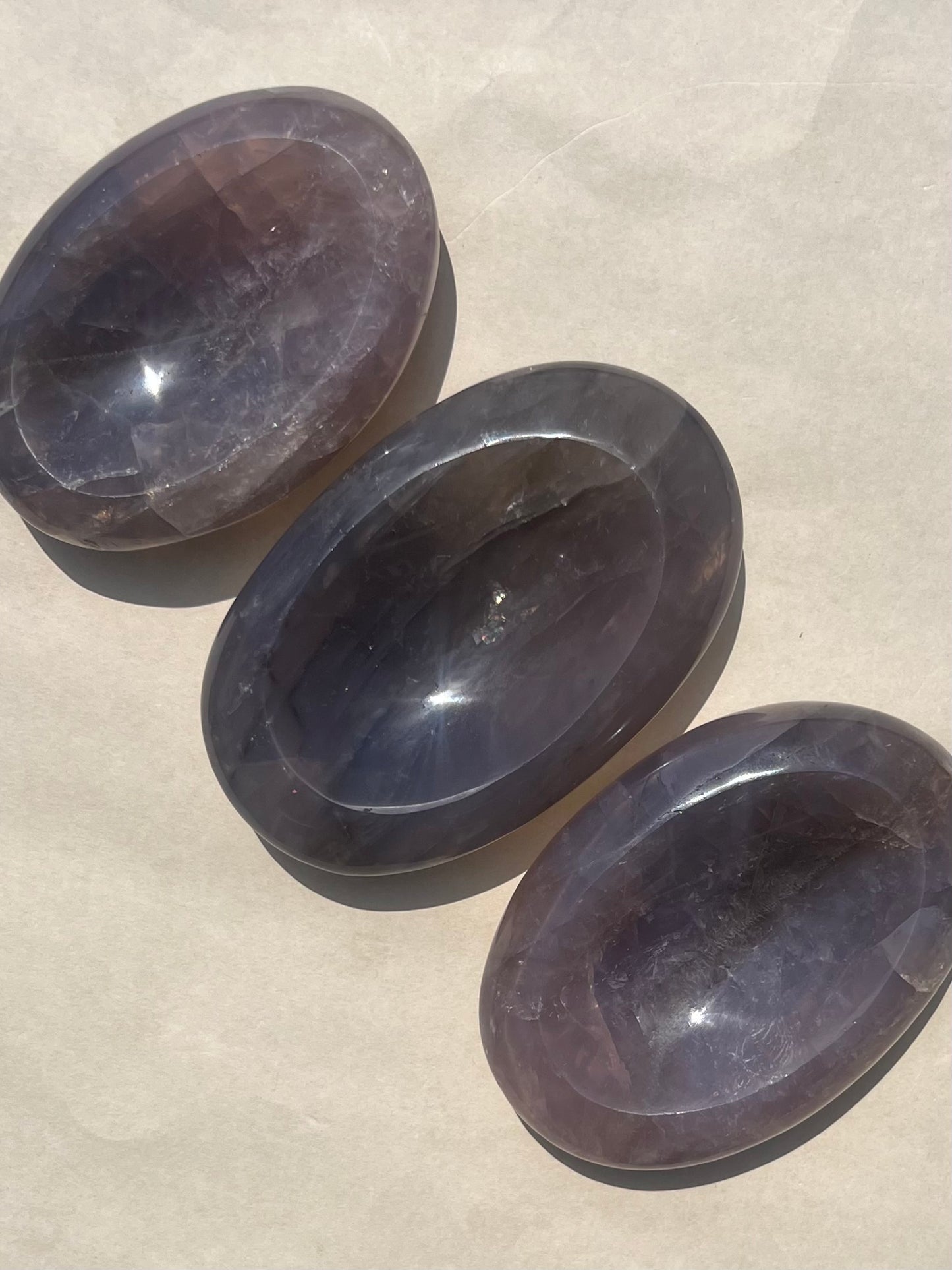 Blue Rose Quartz Dishes (3 options)