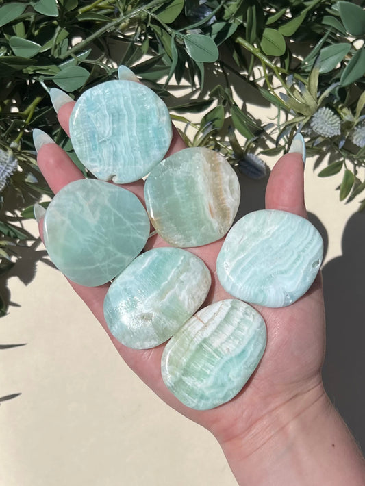 Caribbean Calcite Flat Stones