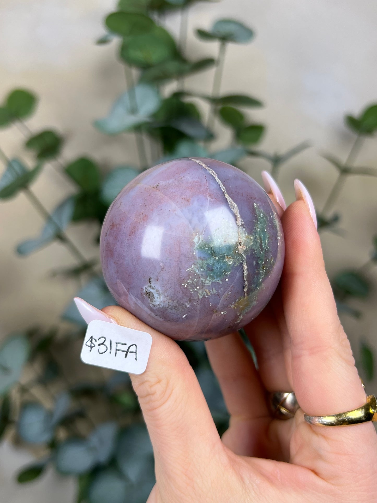 Sea Jasper Spheres (29FH, 31FA)