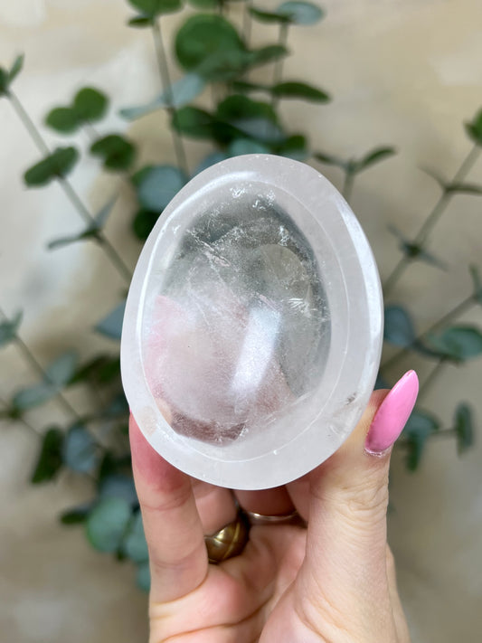 Clear Quartz Dish (17AJ)