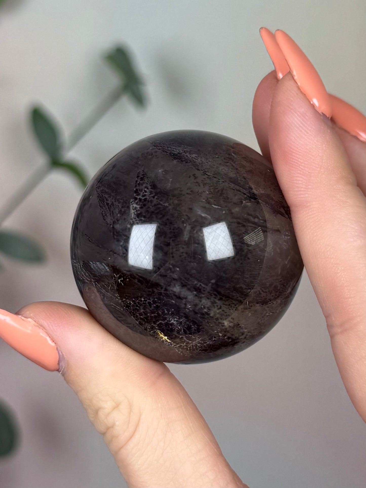 Dendritic Quartz Sphere (119AA)