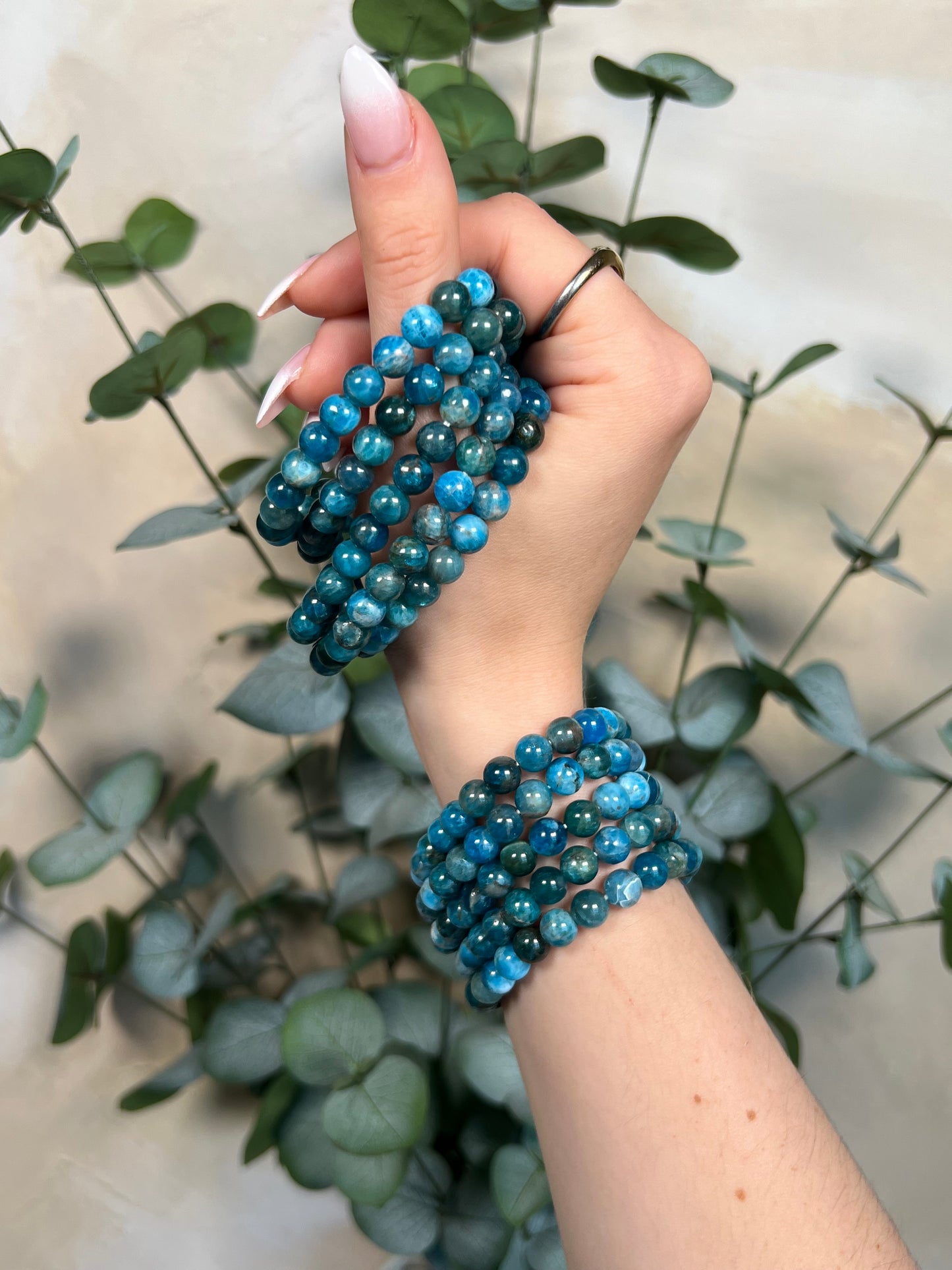 Blue Apatite Bracelet