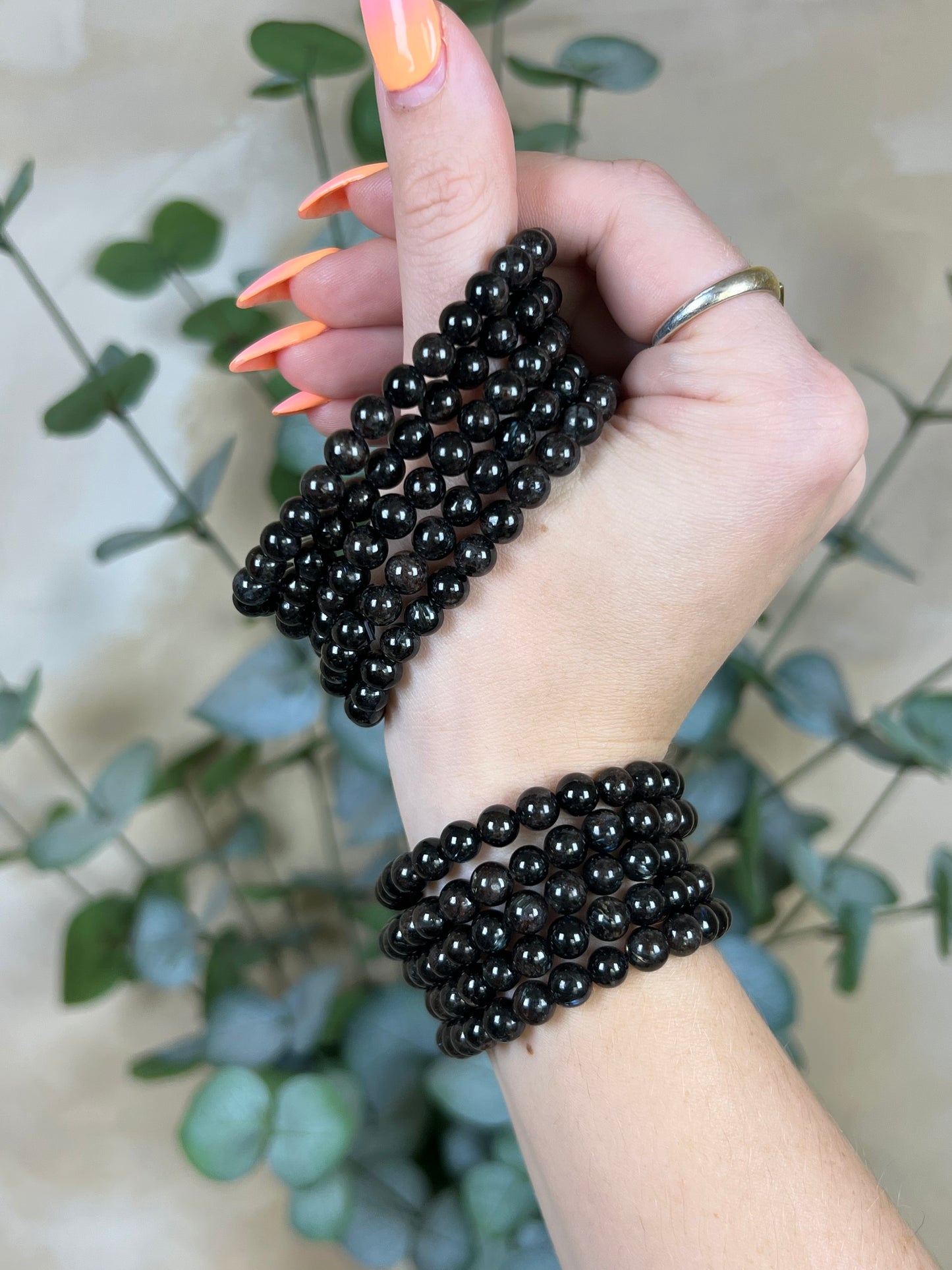 Garnet in Tourmaline Bracelets (2 sizes)