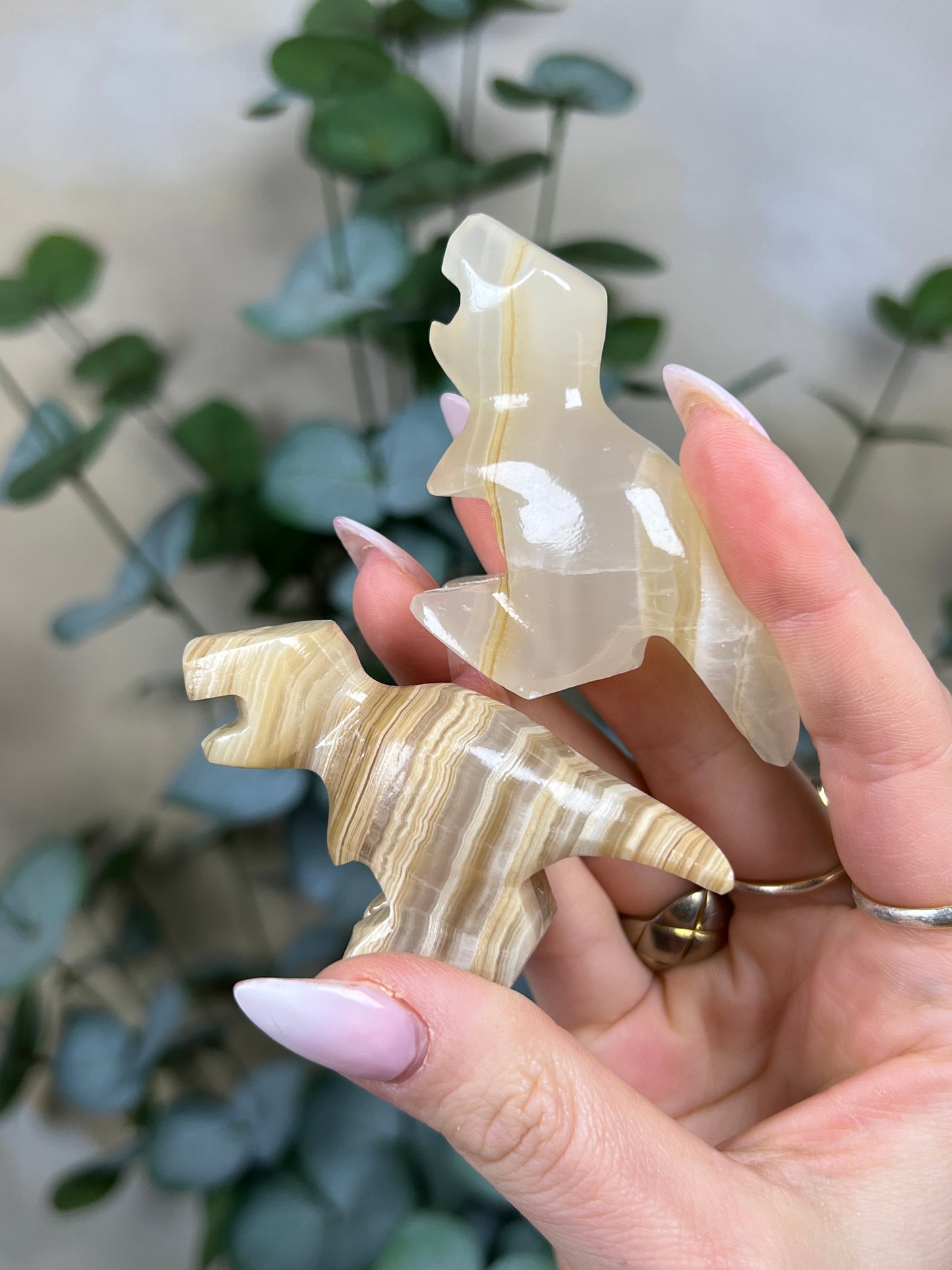 Calcite T-Rexes
