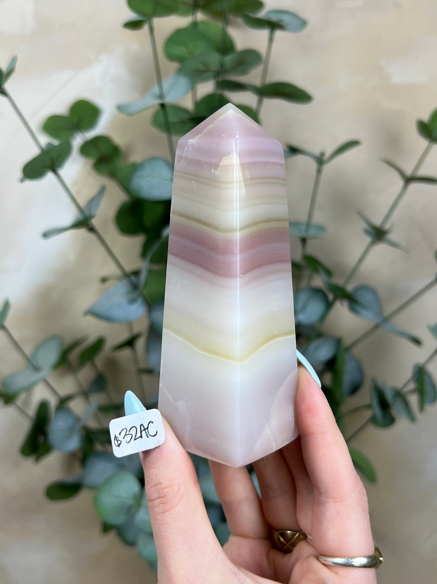 Pink Banded Calcite Towers (32AB-36AC)