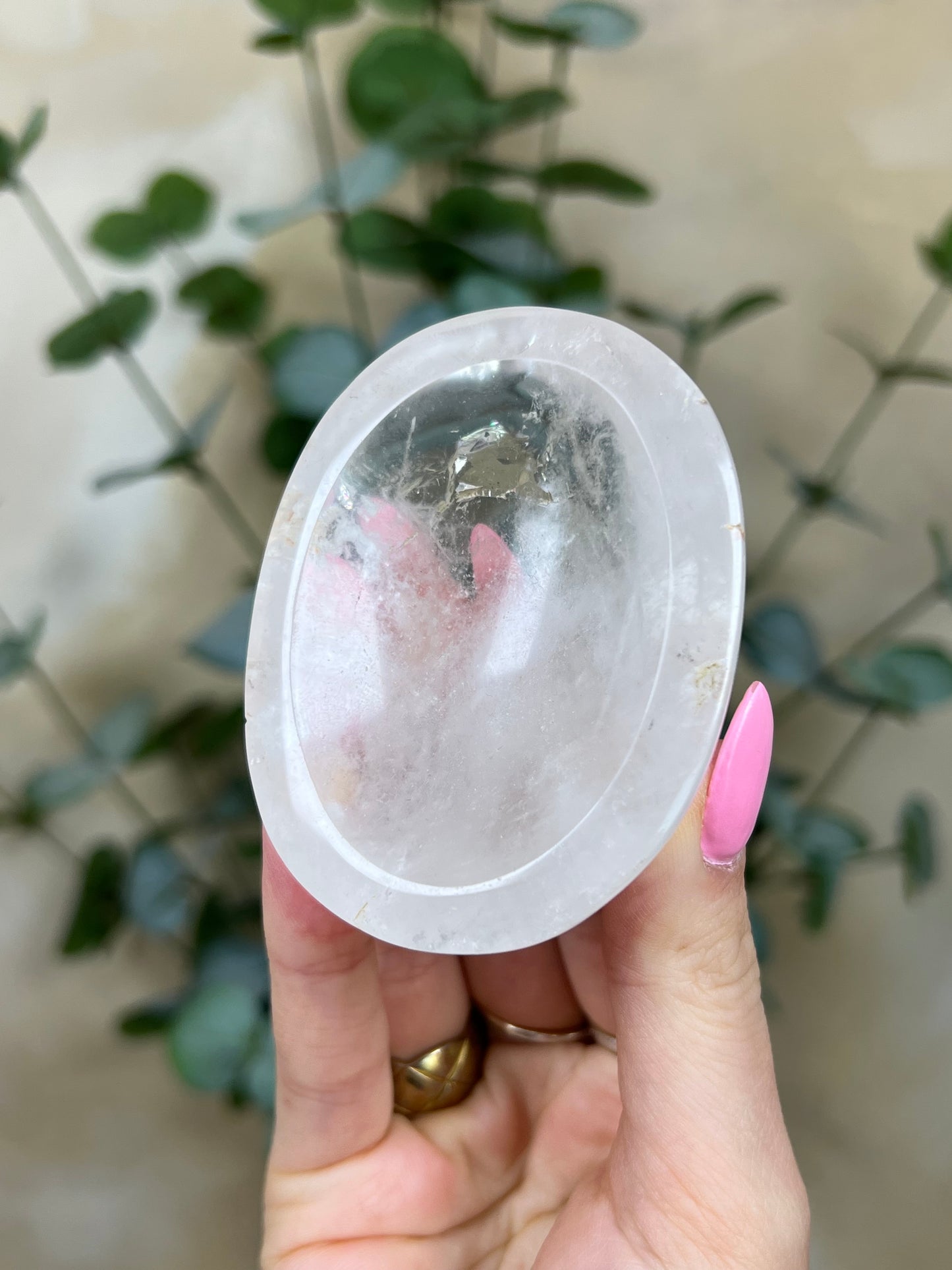 Clear Quartz Dish (17AI)