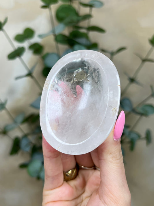 Clear Quartz Dish (17AI)