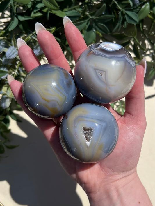 Agate Spheres (3 options)
