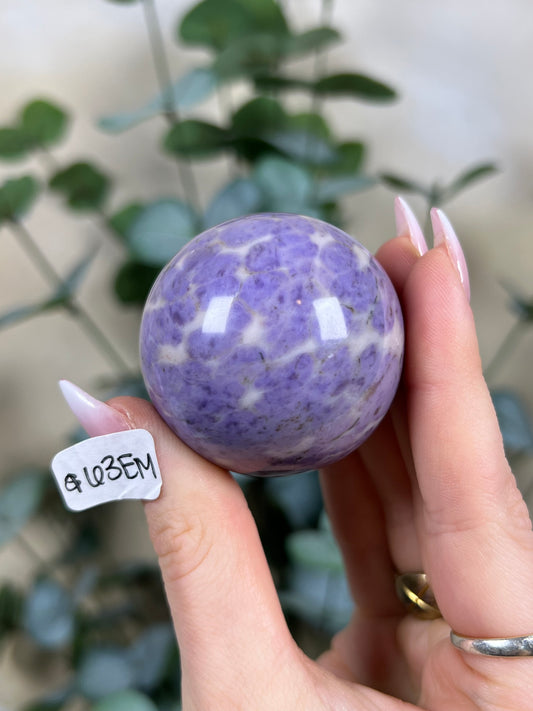 Lavender Jade Spheres (63EM, 66EG)
