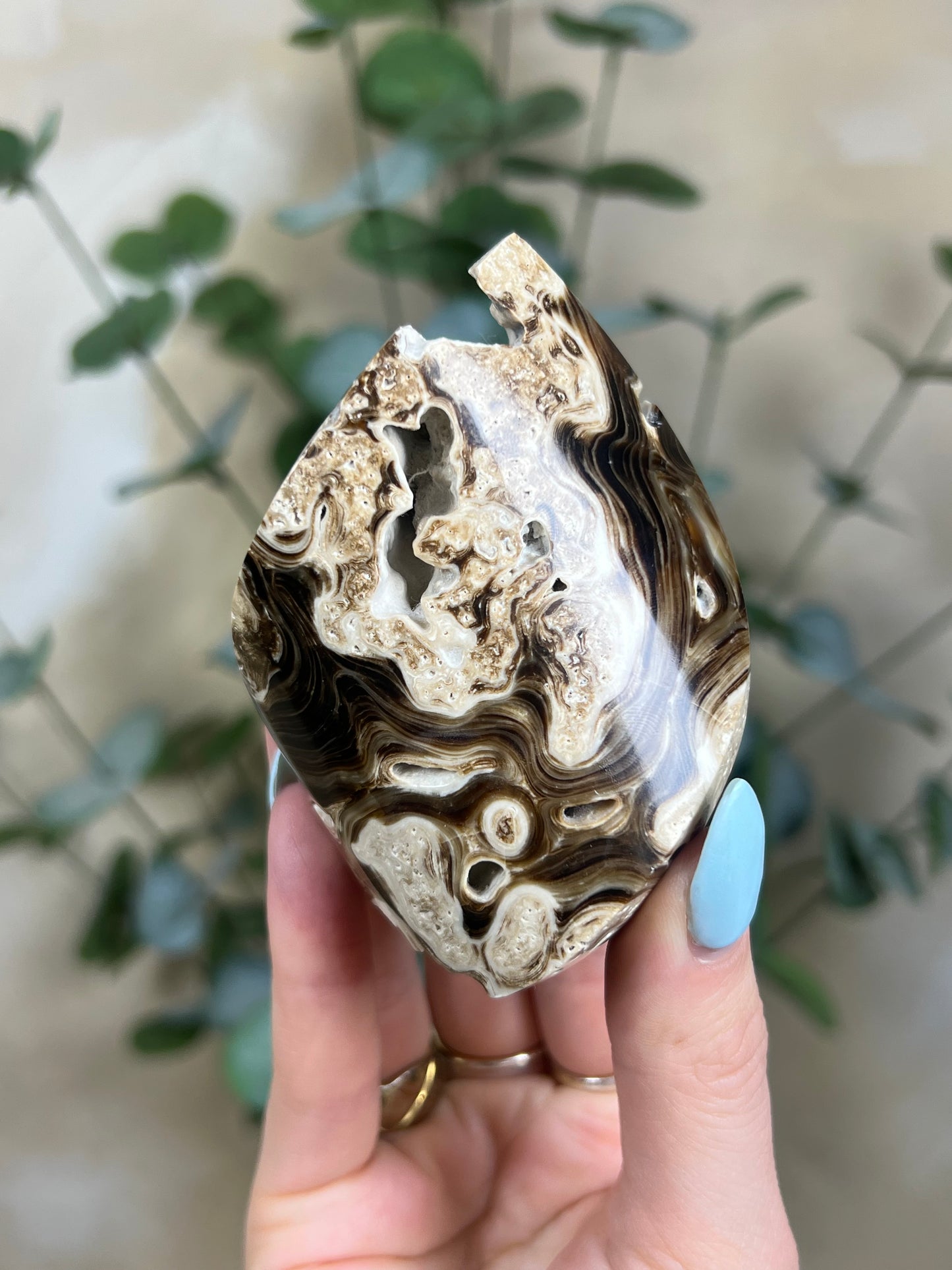 Chocolate Calcite Flame (25AF)