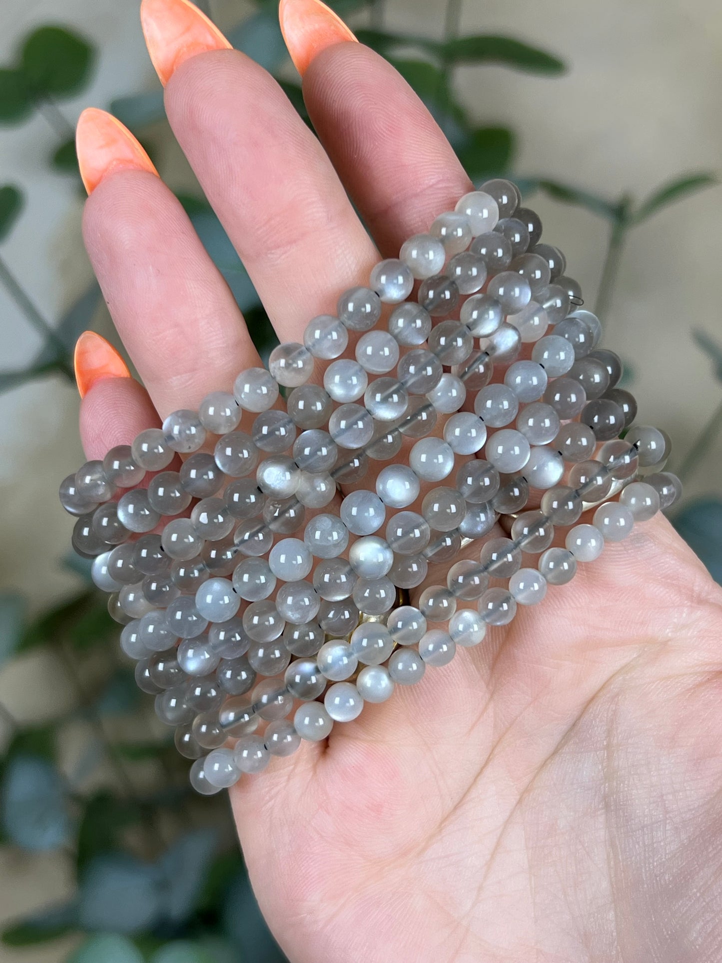 Gray Moonstone Bracelets