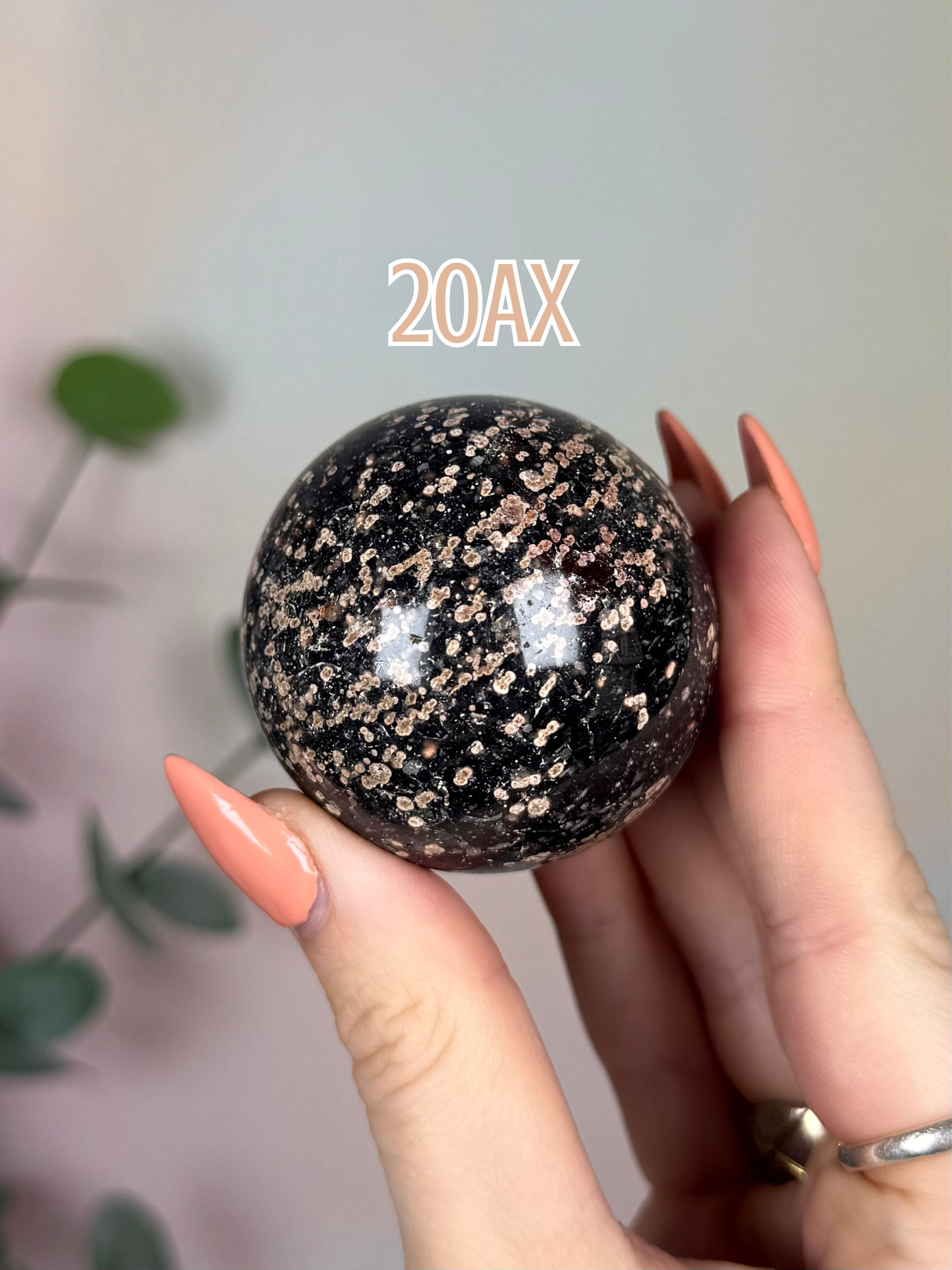 Orbicular Rhyolite Spheres (20AX, 20AY)