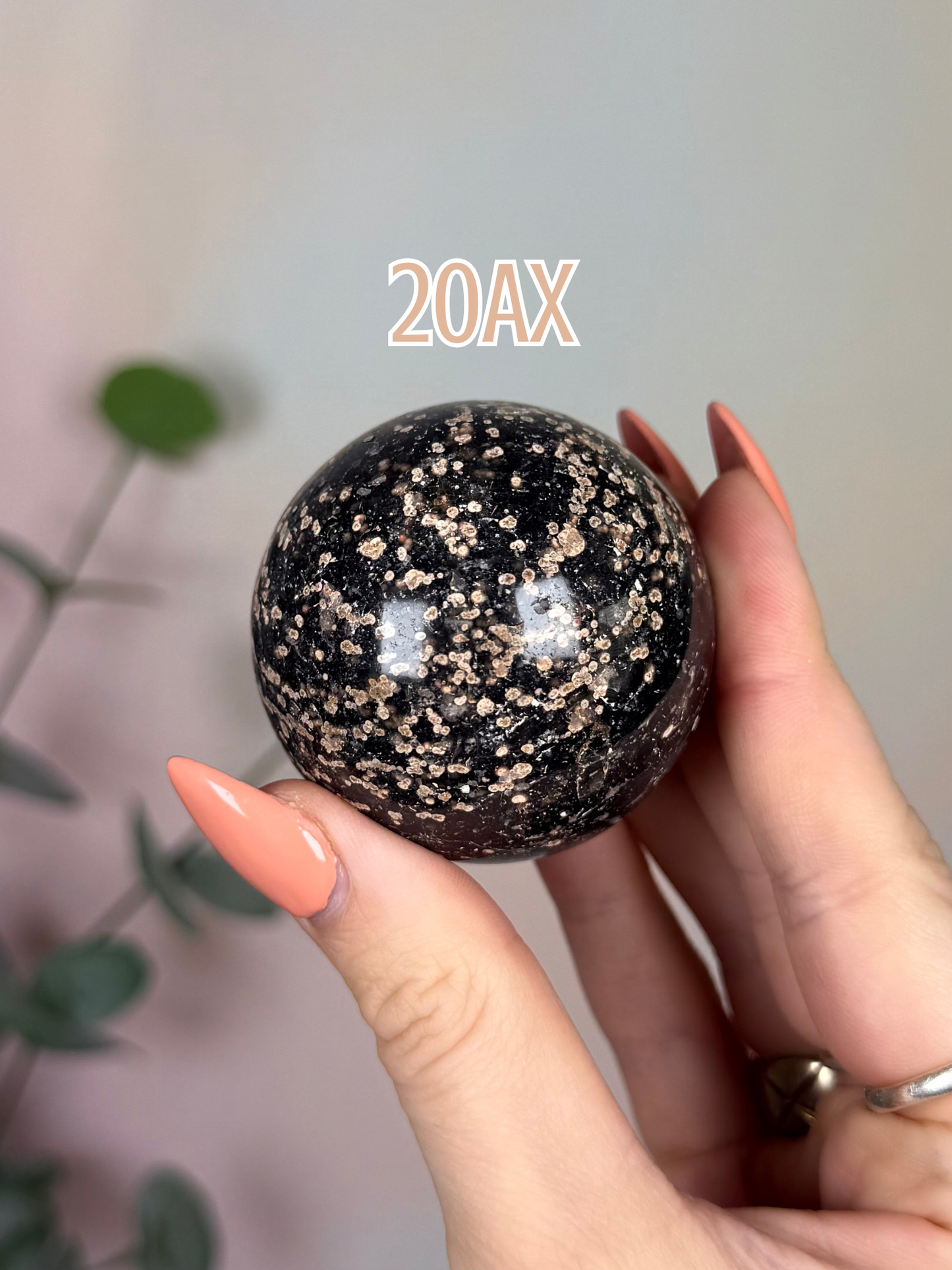 Orbicular Rhyolite Spheres (20AX, 20AY)
