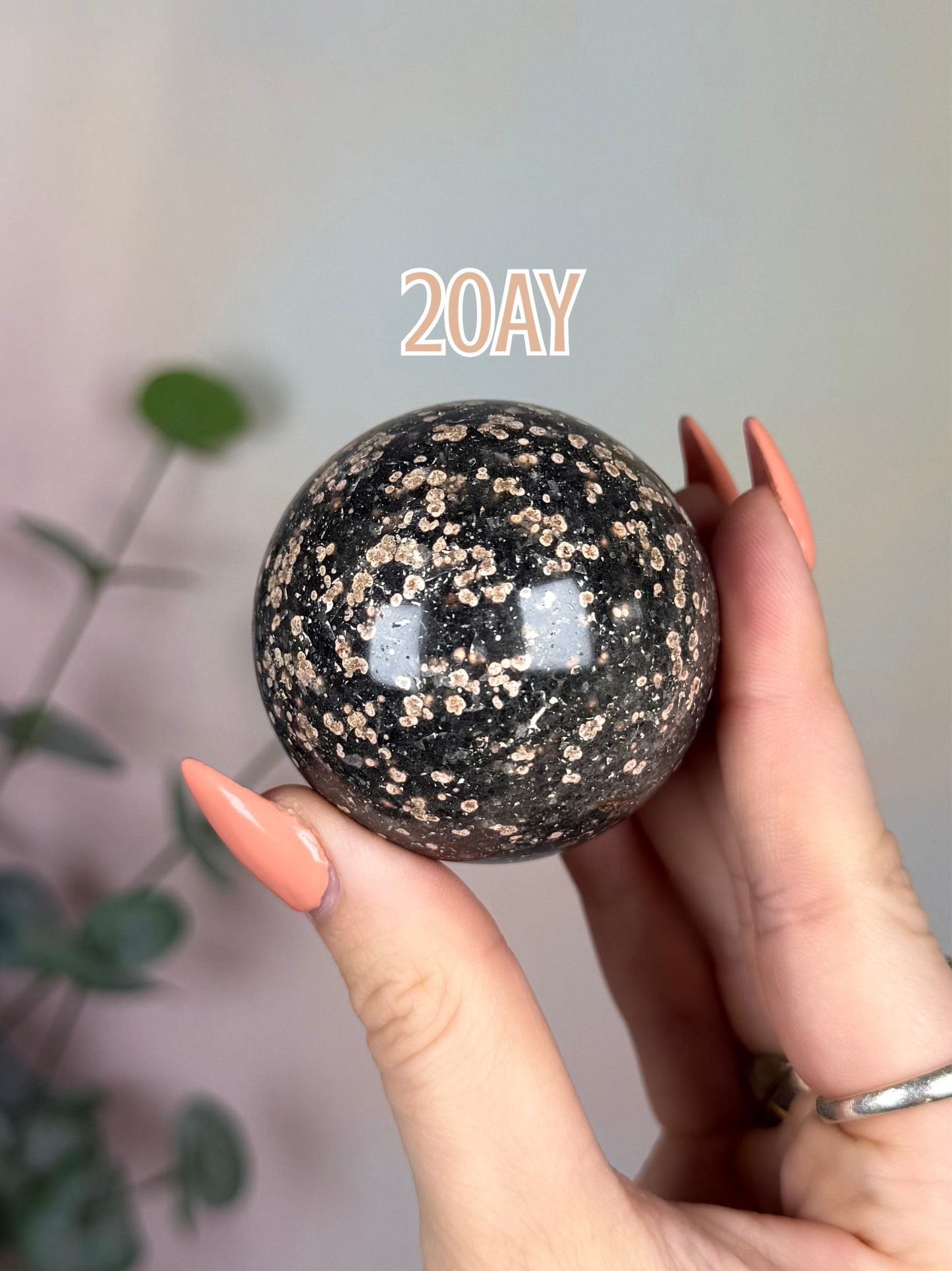 Orbicular Rhyolite Spheres (20AX, 20AY)