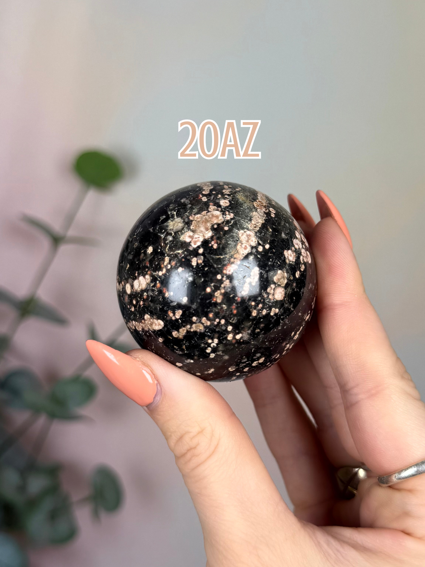 Orbicular Rhyolite Spheres (20AZ, 20BA)