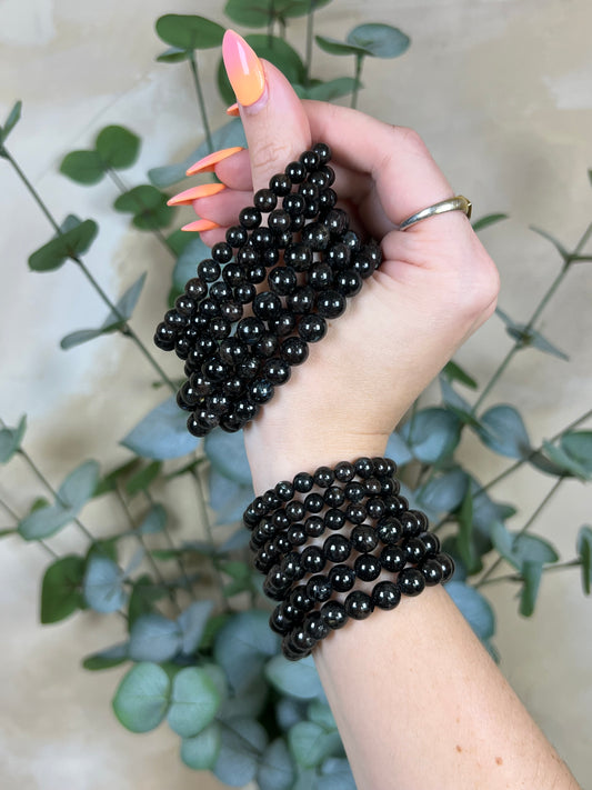 Garnet in Tourmaline Bracelets (2 sizes)