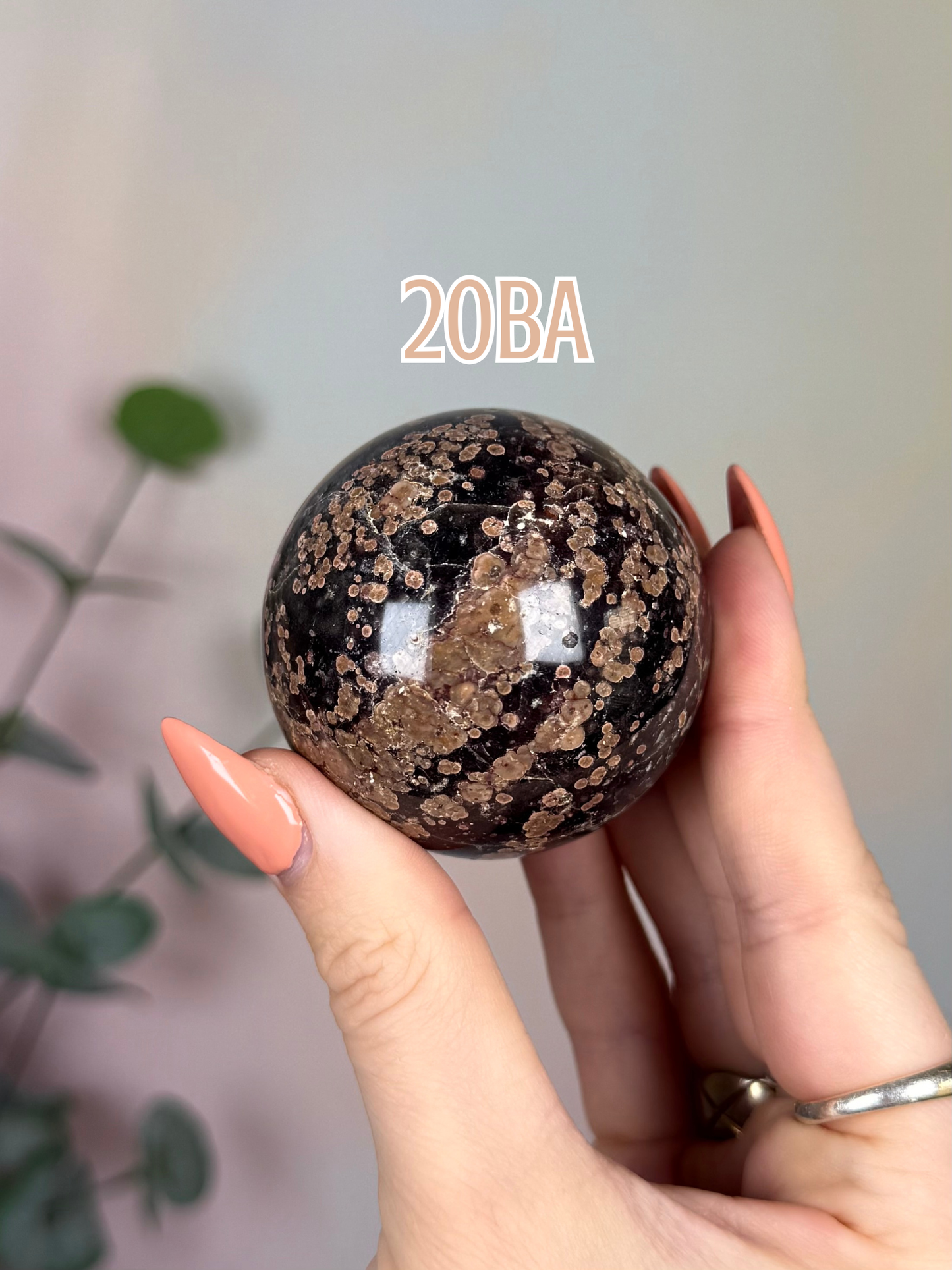 Orbicular Rhyolite Spheres (20AZ, 20BA)