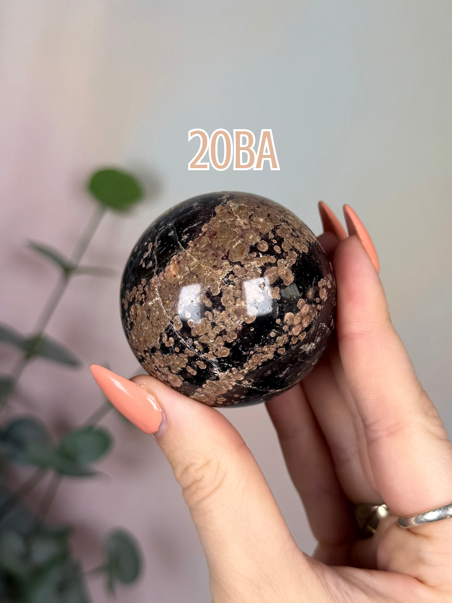 Orbicular Rhyolite Spheres (20AZ, 20BA)