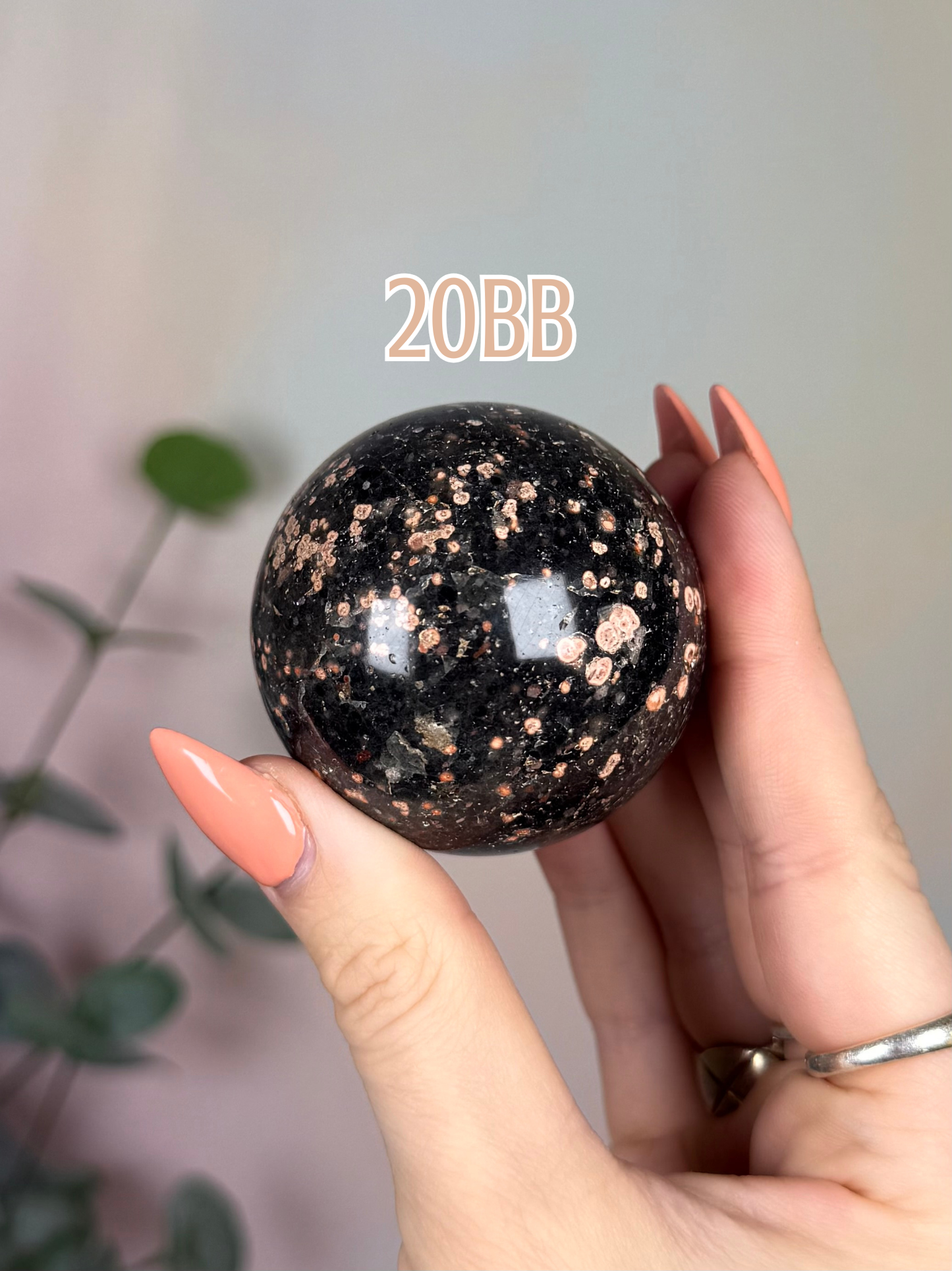 Orbicular Rhyolite Spheres (20BB, 20BC)