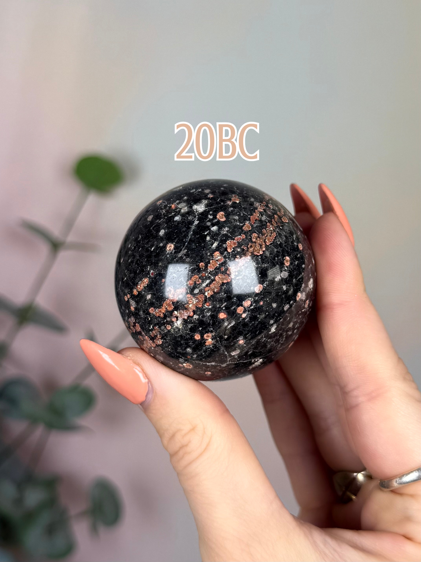 Orbicular Rhyolite Spheres (20BB, 20BC)