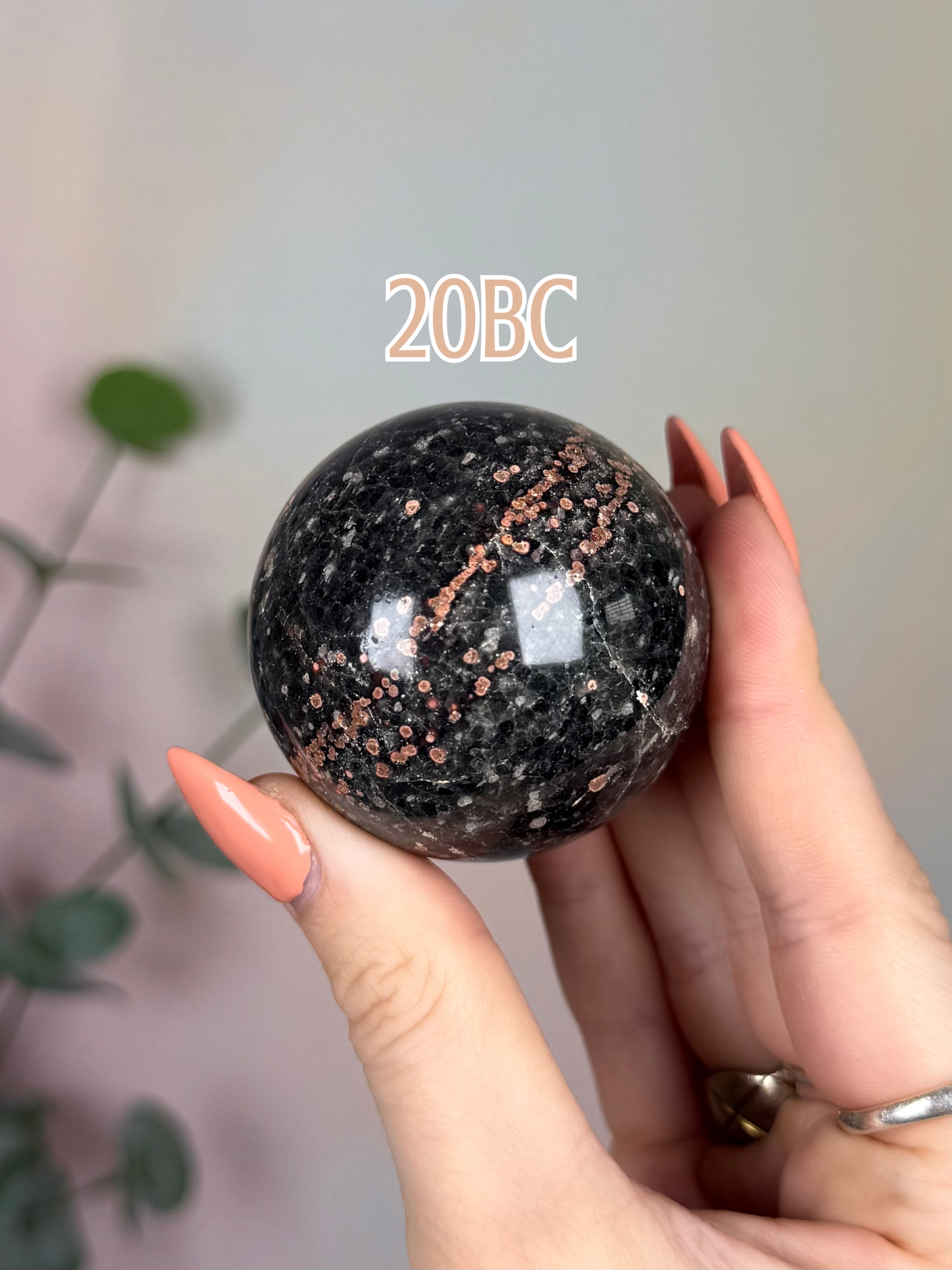 Orbicular Rhyolite Spheres (20BB, 20BC)